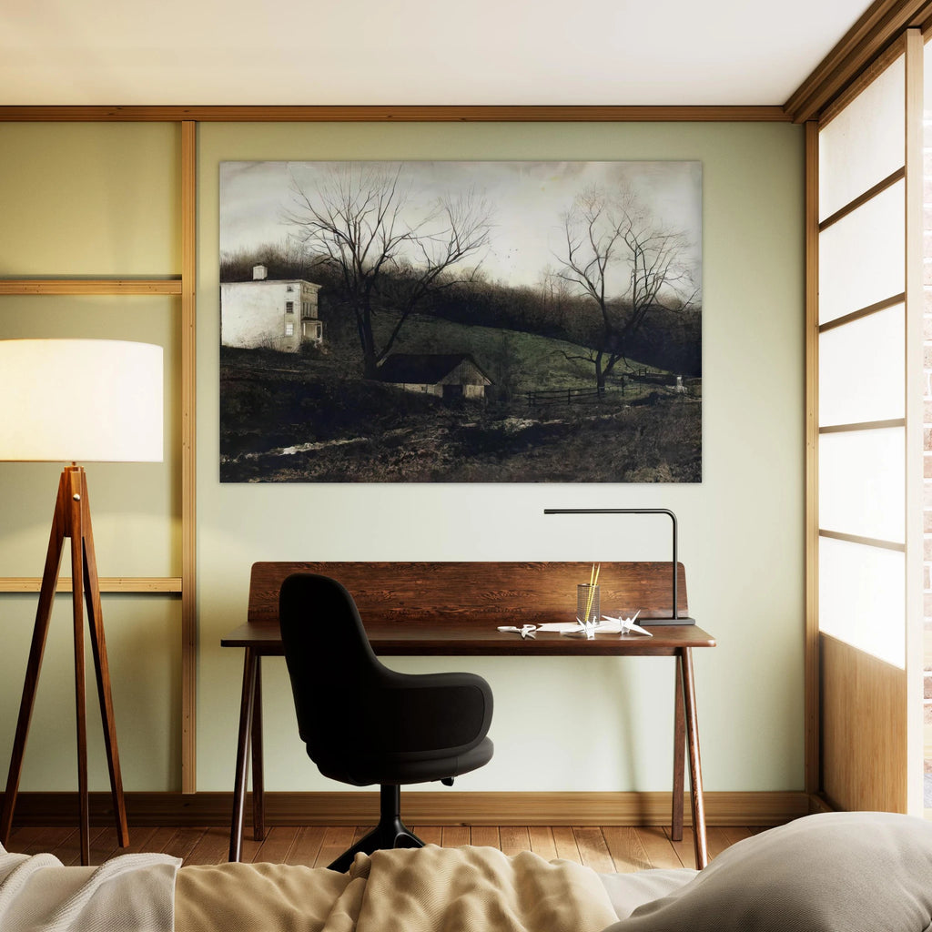 EVENING AT KUERNERS Poster | Andrew Wyeth Poster | Andrew Wyeth Prints