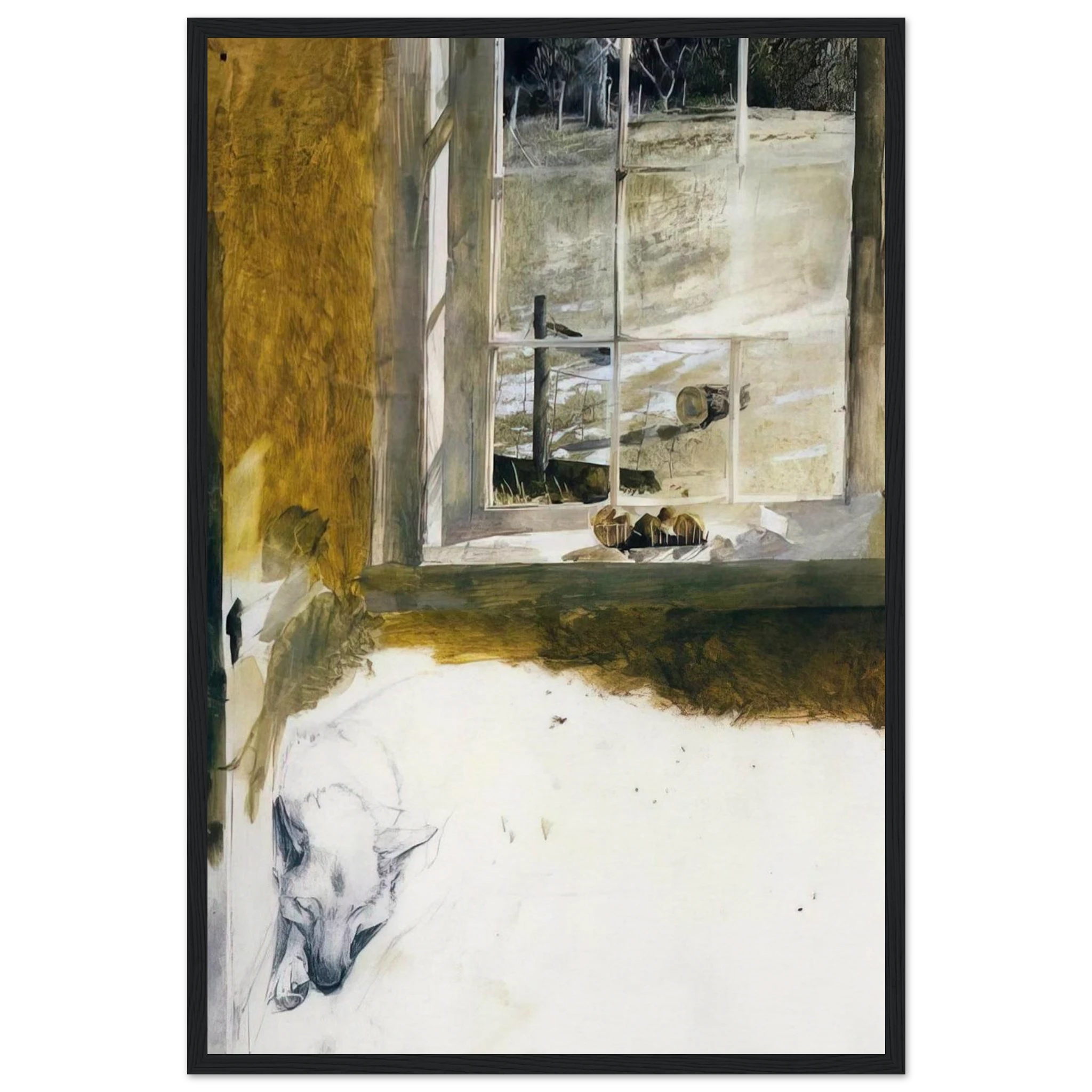 GROUNDHOG DAY 3 Framed Poster | Andrew Wyeth Framed Prints Wall Art | Andrew Wyeth Prints