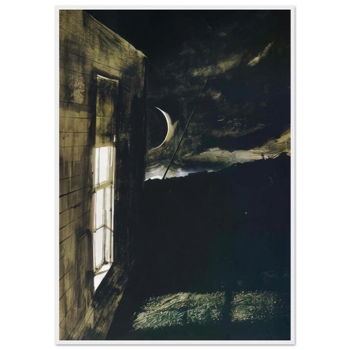 CRESCENT MOON Framed Poster | Andrew Wyeth Framed Prints Wall Art | Andrew Wyeth Prints