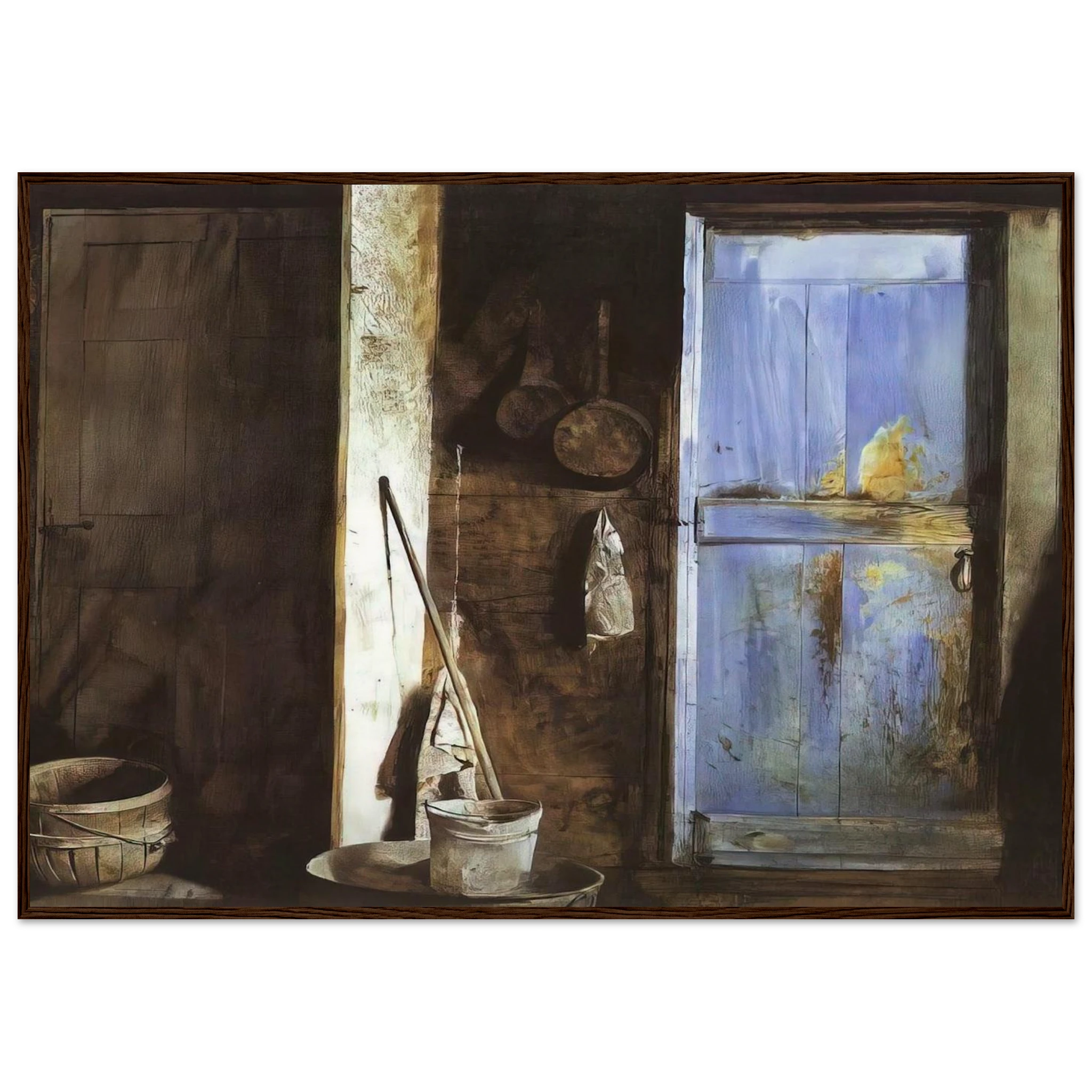 ALVARO CHRISTINA Framed Poster | Andrew Wyeth Framed Prints Wall Art | Andrew Wyeth Prints