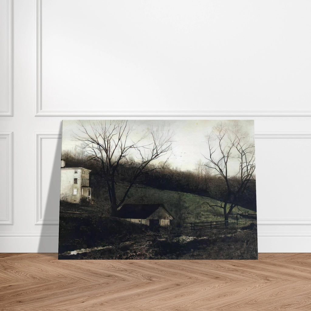 EVENING AT KUERNERS Canvas | Andrew Wyeth Canvas | Andrew Wyeth Prints