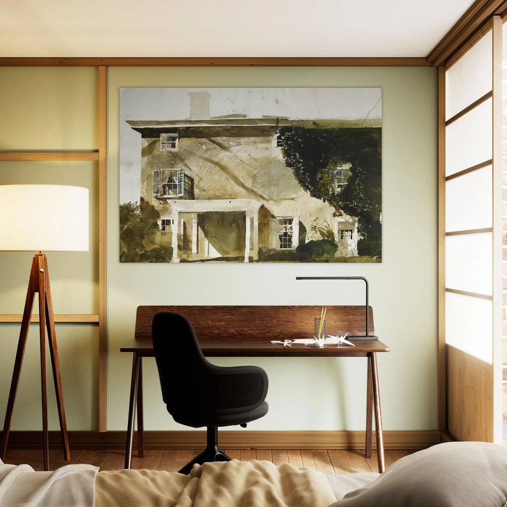 THE HATTON HOUSE 1967 Poster | Andrew Wyeth Poster | Andrew Wyeth Prints