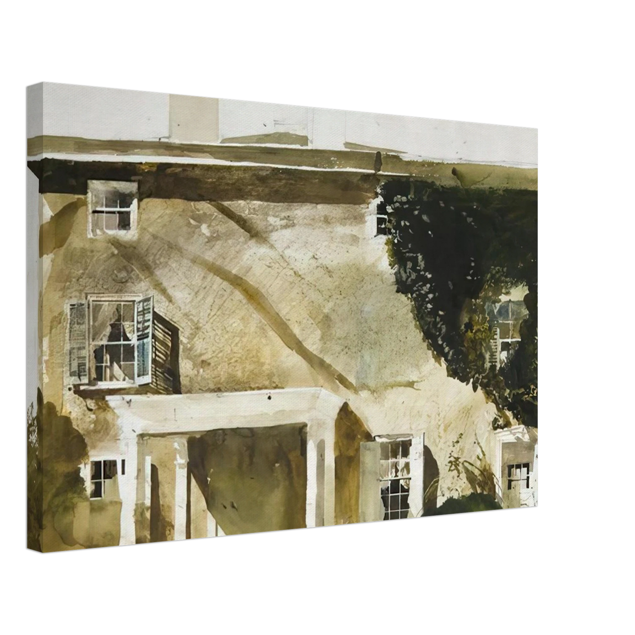 THE HATTON HOUSE 1967 Canvas | Andrew Wyeth Canvas | Andrew Wyeth Prints
