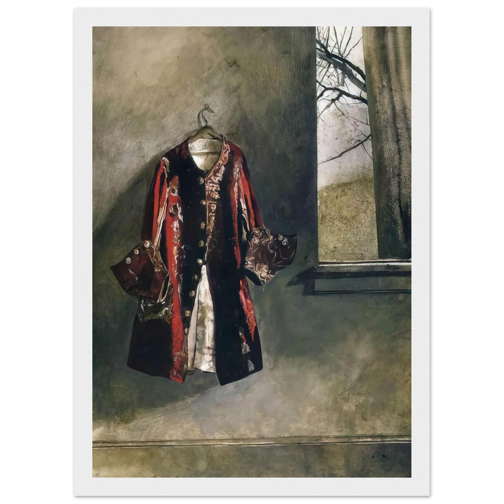 CURTAIN CALL Framed Poster | Andrew Wyeth Framed Prints Wall Art | Andrew Wyeth Prints