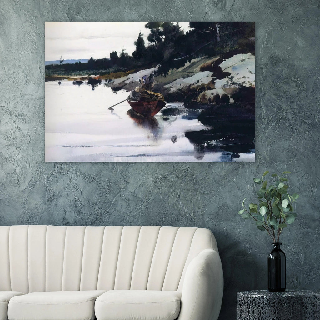 TURKEY COVE LEDGE Poster | Andrew Wyeth Poster | Andrew Wyeth Prints