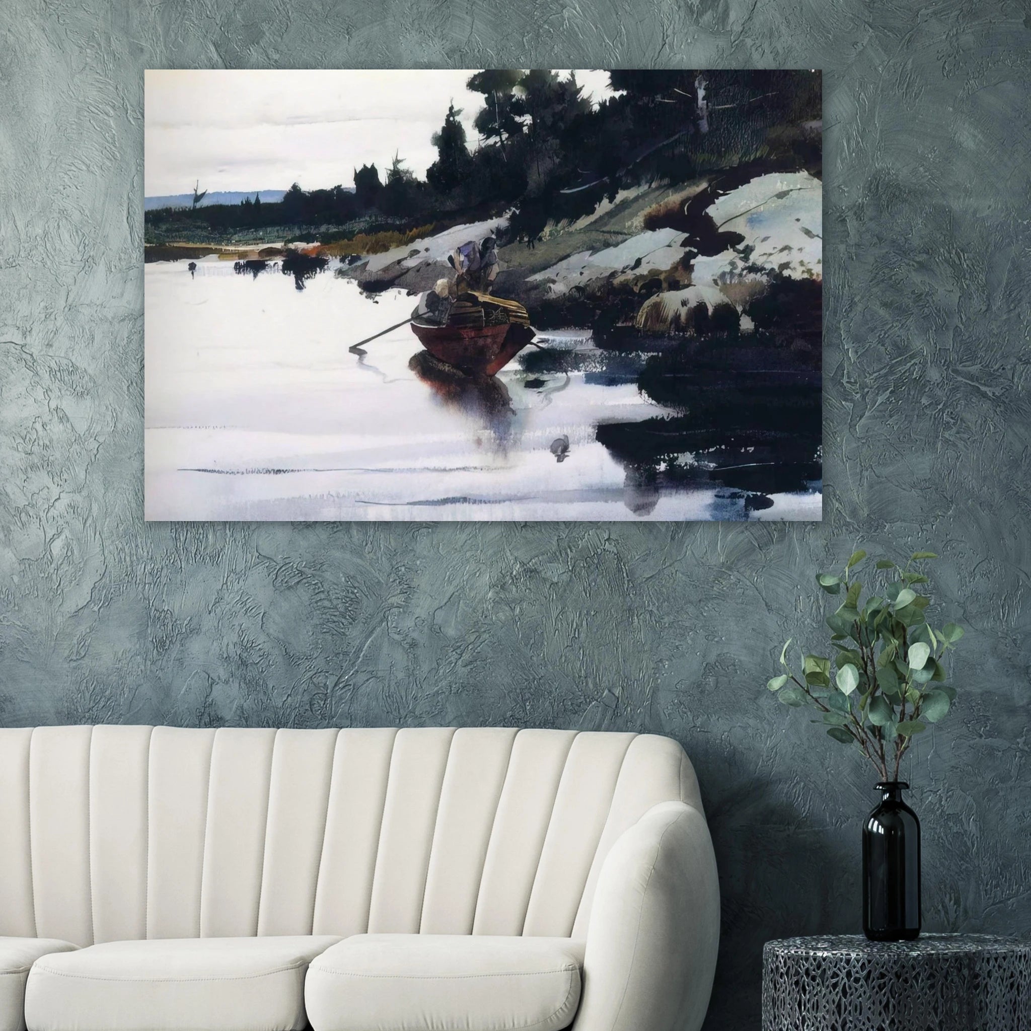TURKEY COVE LEDGE Poster | Andrew Wyeth Poster | Andrew Wyeth Prints