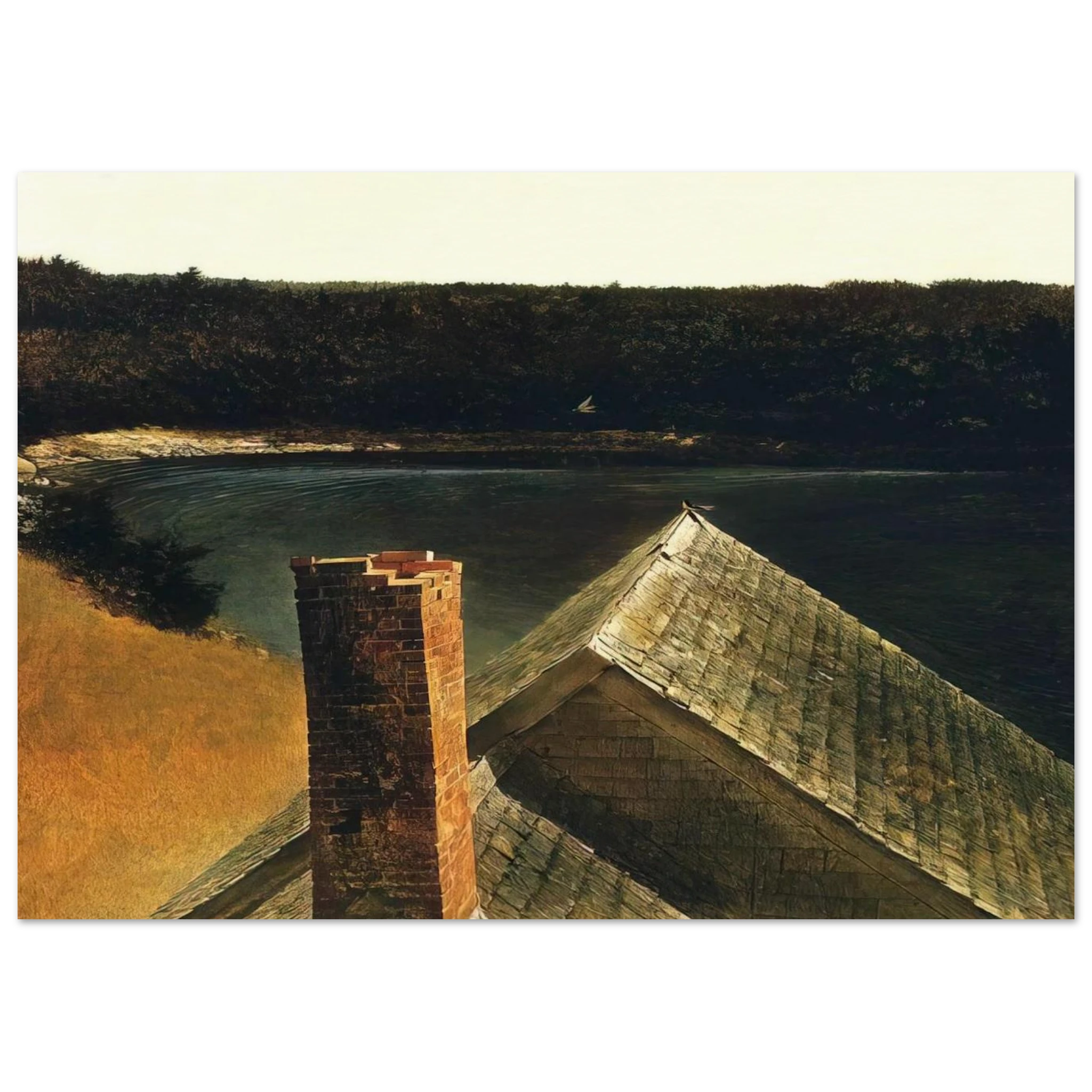 END OF OLSONS Poster | Andrew Wyeth Poster | Andrew Wyeth Prints