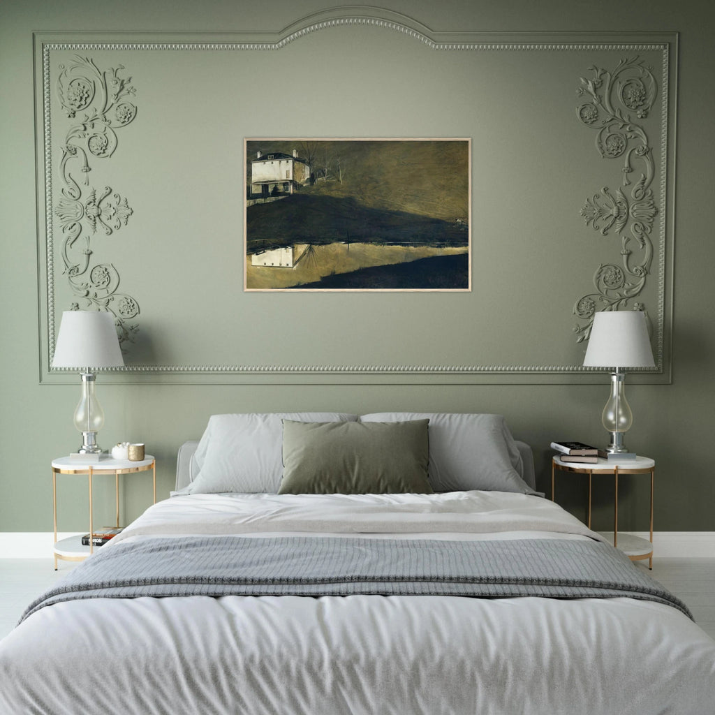 BROWN SWISS Framed Poster | Andrew Wyeth Framed Prints Wall Art | Andrew Wyeth Prints