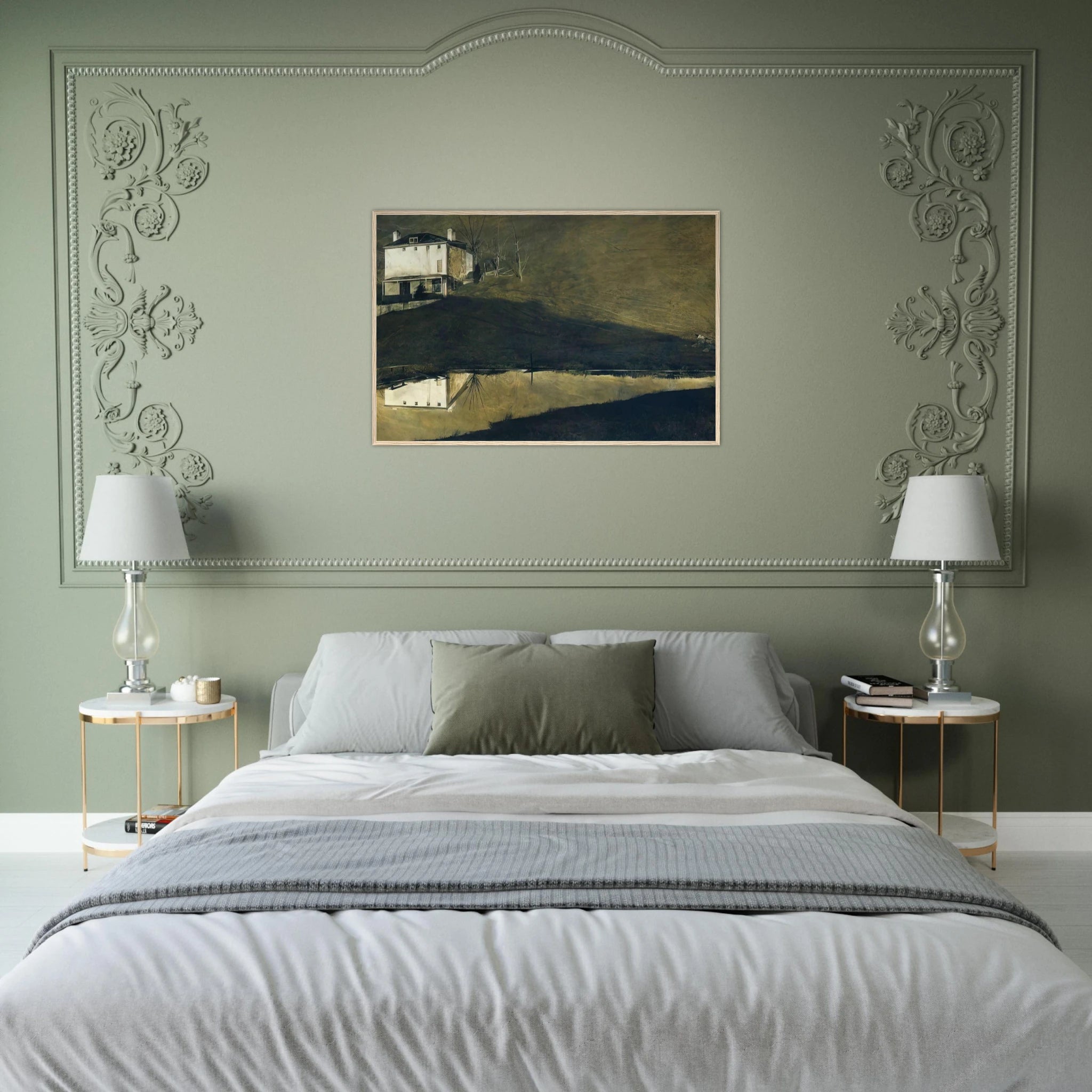 BROWN SWISS Framed Poster | Andrew Wyeth Framed Prints Wall Art | Andrew Wyeth Prints