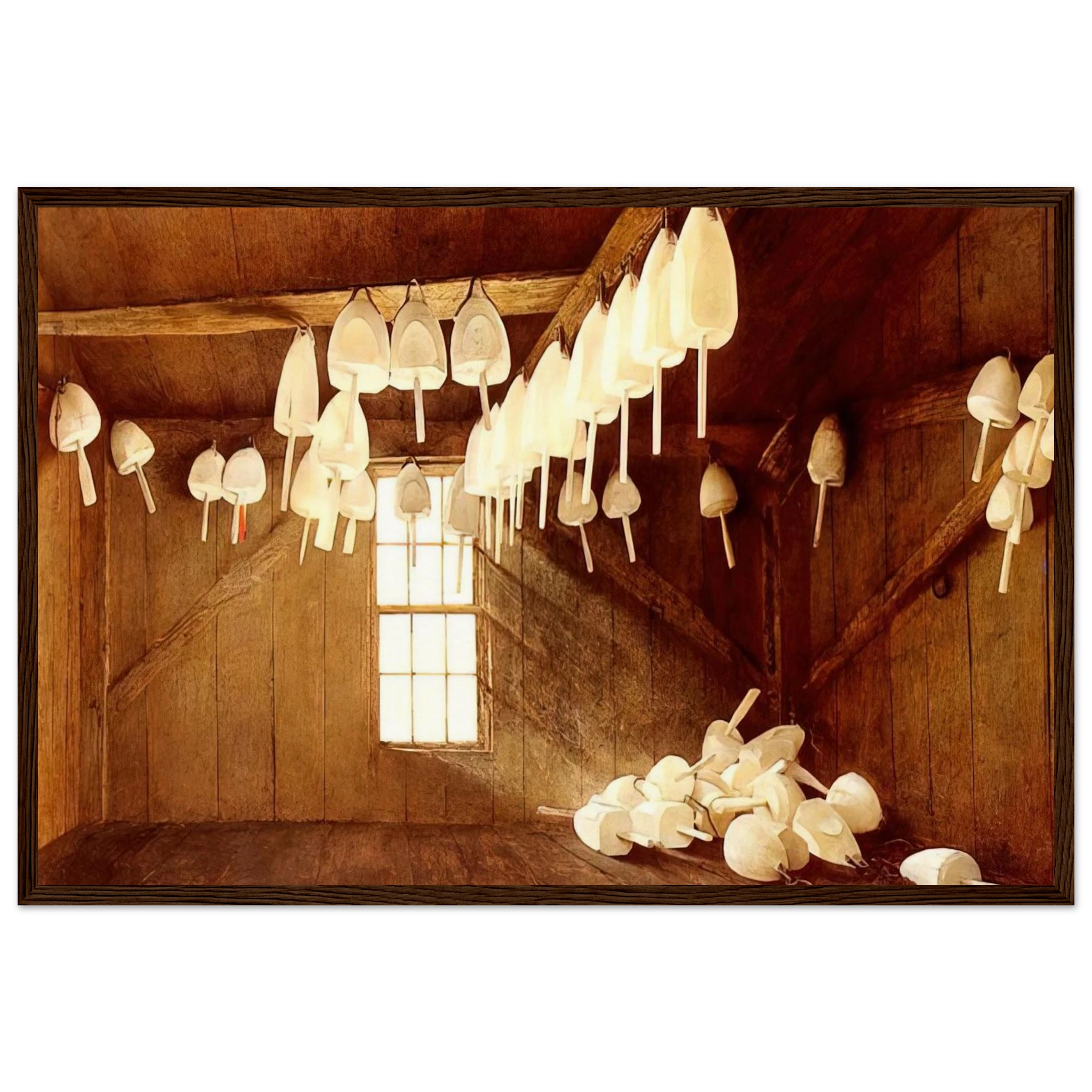 TOMORROW THE OUTER SHOALS Framed Poster | Andrew Wyeth Framed Prints Wall Art | Andrew Wyeth Prints