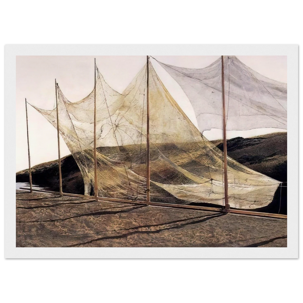PENTECOST 1989 Framed Poster | Andrew Wyeth Framed Prints Wall Art | Andrew Wyeth Prints