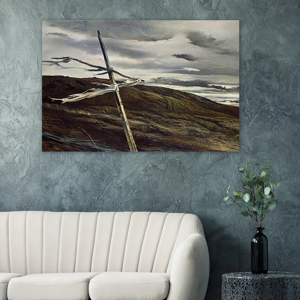 DODGES RIDGE 1947 Poster | Andrew Wyeth Poster | Andrew Wyeth Prints