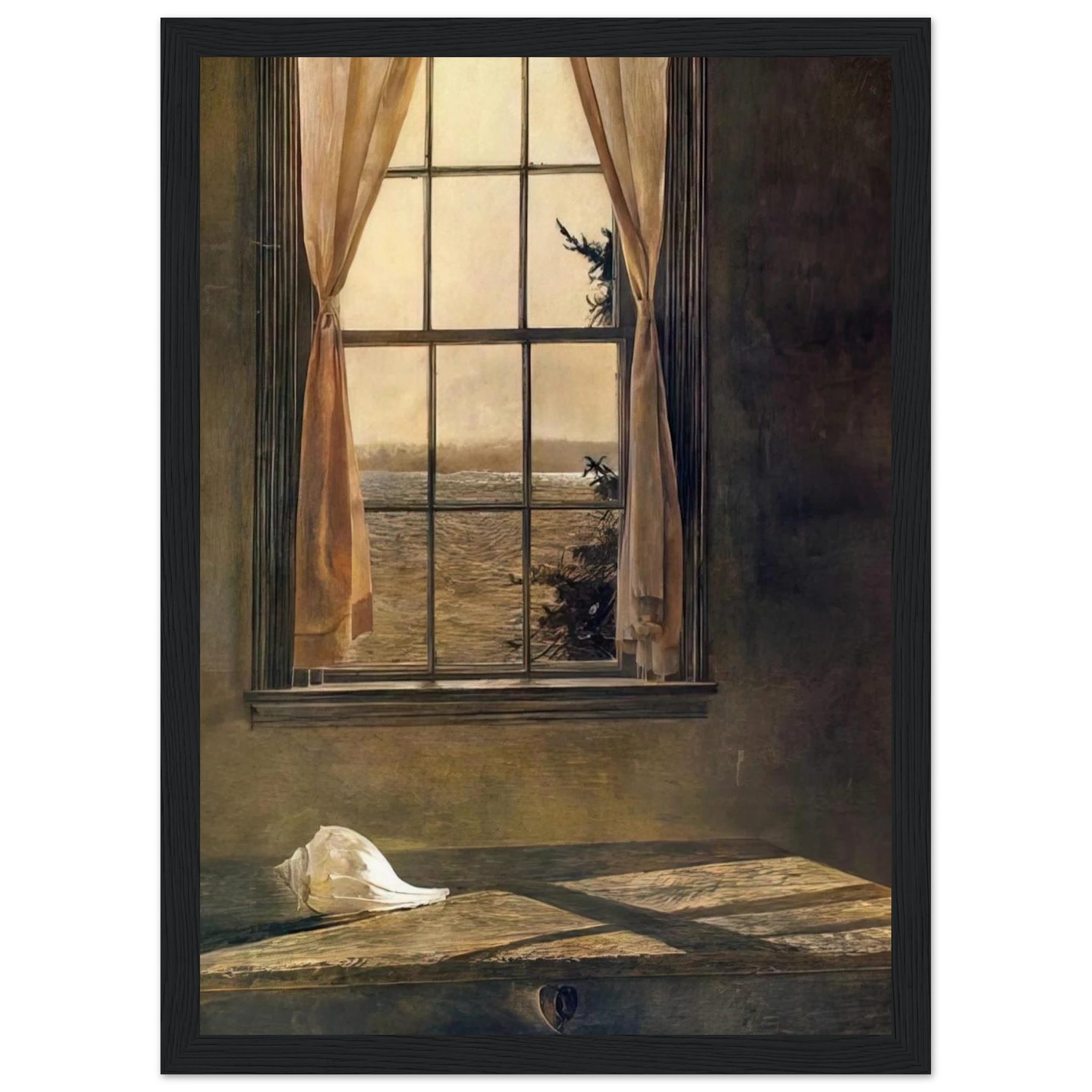 HER ROOM Framed Poster | Andrew Wyeth Framed Prints Wall Art | Andrew Wyeth Prints