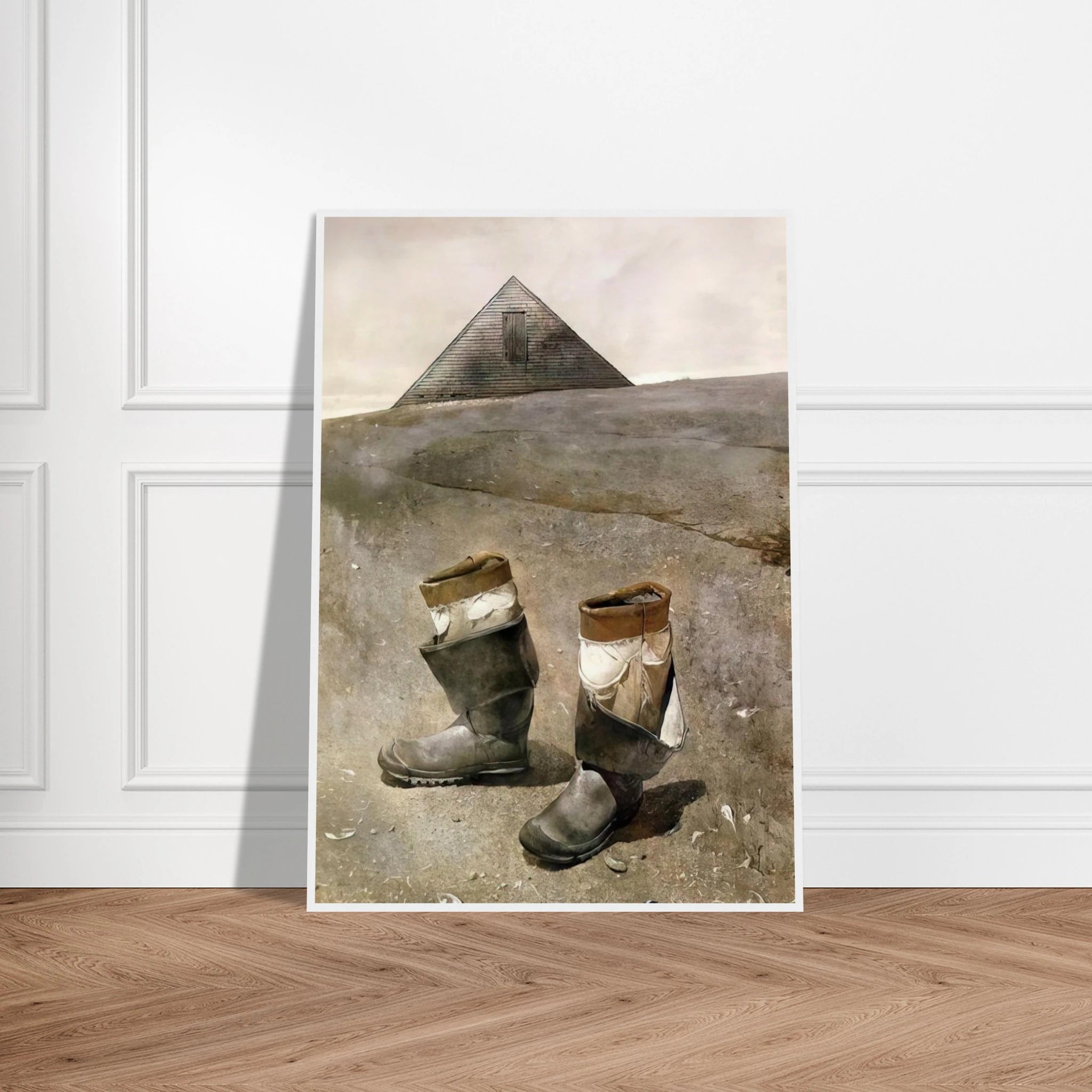 SEA BOOTS Framed Poster | Andrew Wyeth Framed Prints Wall Art | Andrew Wyeth Prints