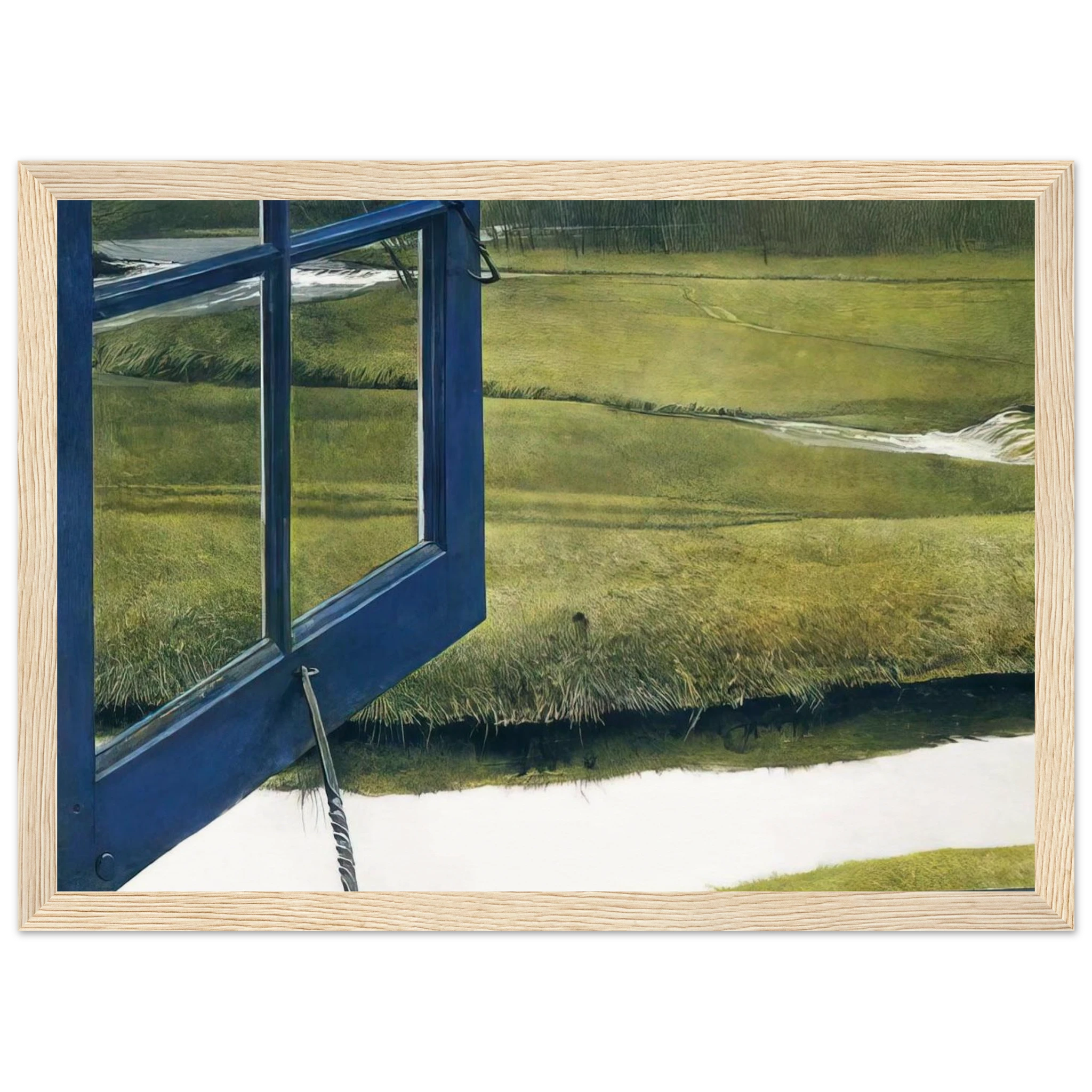 LOVE IN THE AFTERNOON Framed Poster | Andrew Wyeth Framed Prints Wall Art | Andrew Wyeth Prints