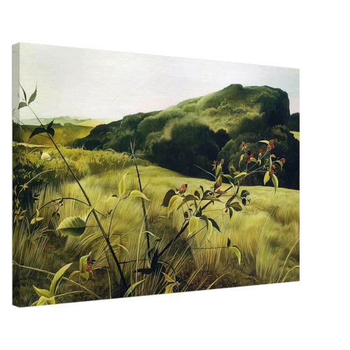 BLACKBERRY PICKER Canvas | Andrew Wyeth Canvas | Andrew Wyeth Prints