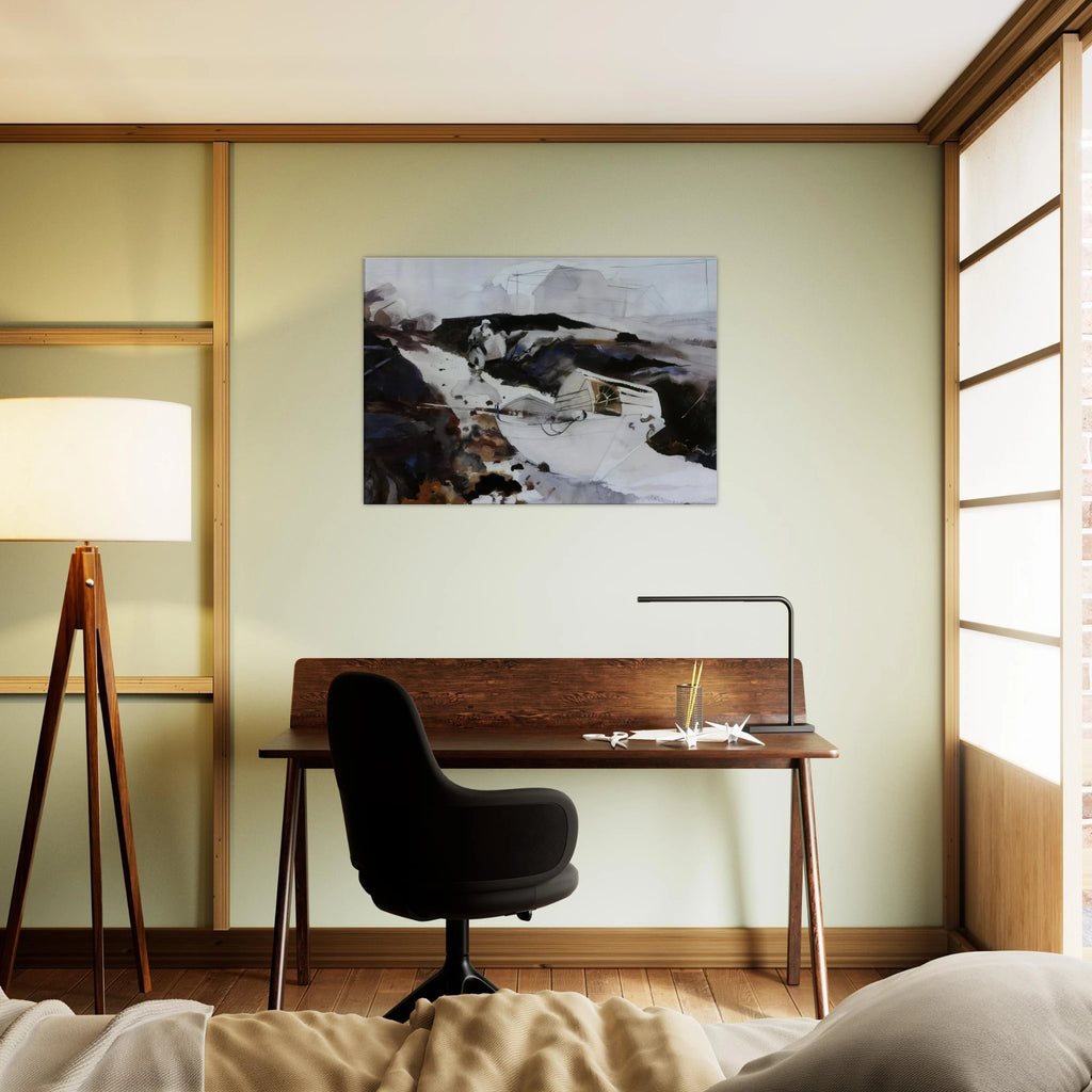 THE WHITE DORY 1941 Canvas | Andrew Wyeth Canvas | Andrew Wyeth Prints