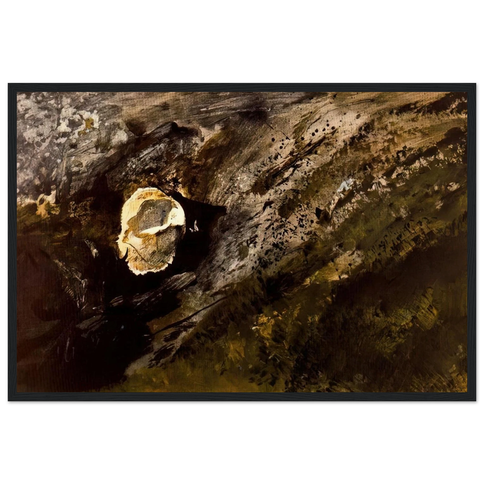 INLAND SHELL Framed Poster | Andrew Wyeth Framed Prints Wall Art | Andrew Wyeth Prints