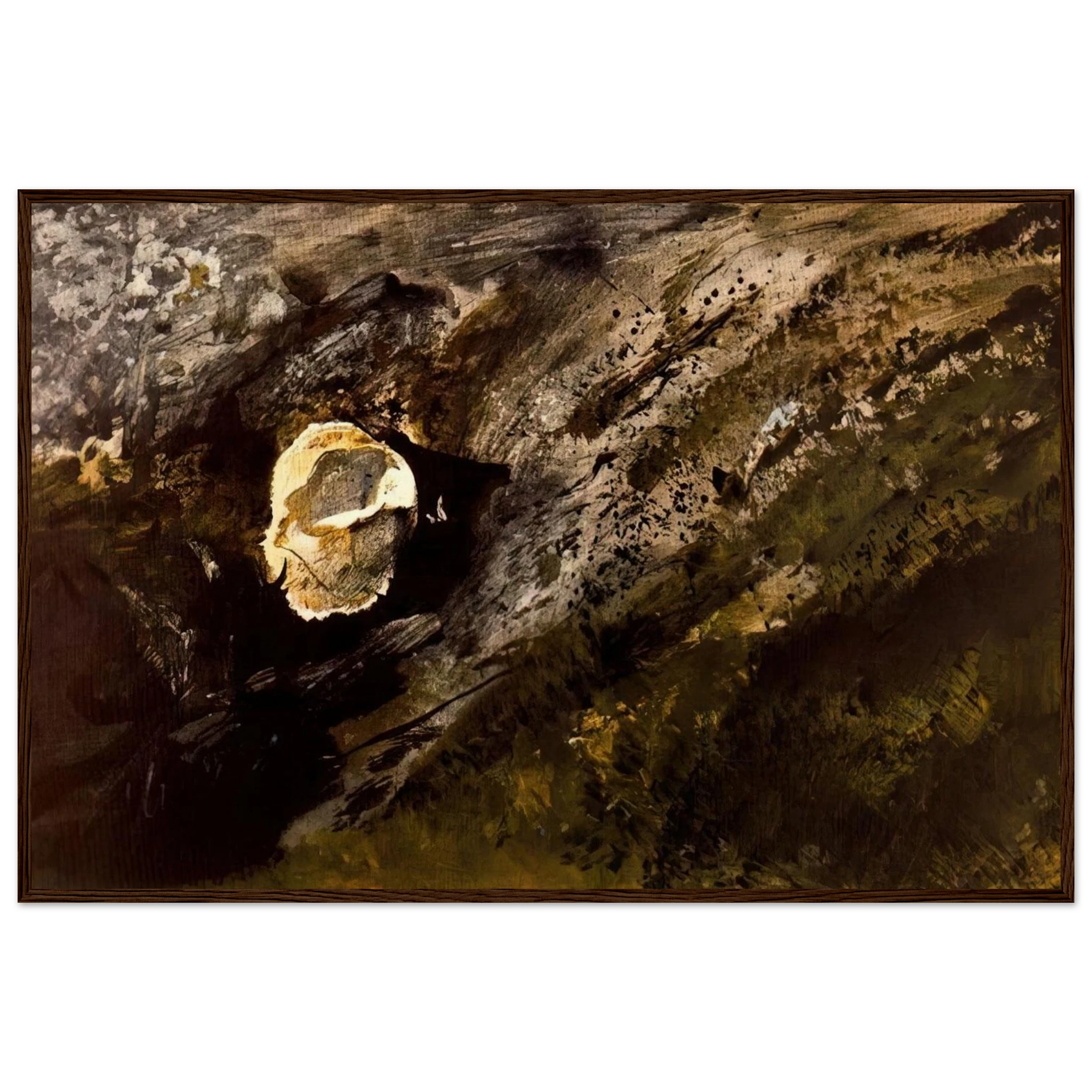 INLAND SHELL Framed Poster | Andrew Wyeth Framed Prints Wall Art | Andrew Wyeth Prints