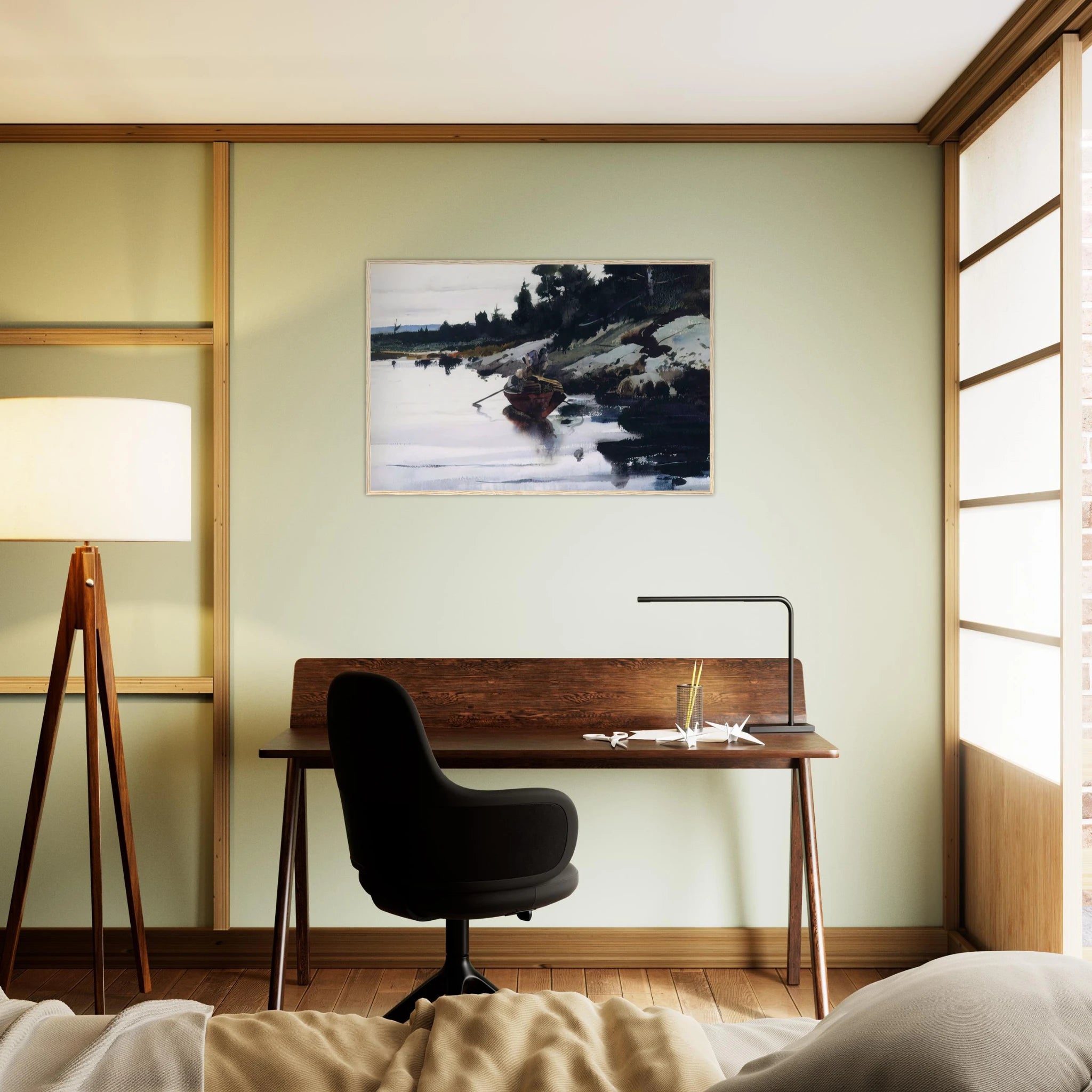 TURKEY COVE LEDGE Framed Poster | Andrew Wyeth Framed Prints Wall Art | Andrew Wyeth Prints