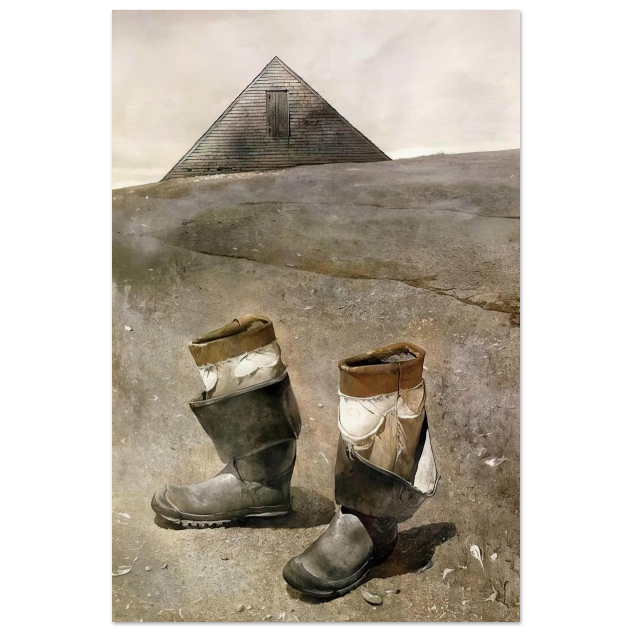 SEA BOOTS Poster | Andrew Wyeth Poster | Andrew Wyeth Prints
