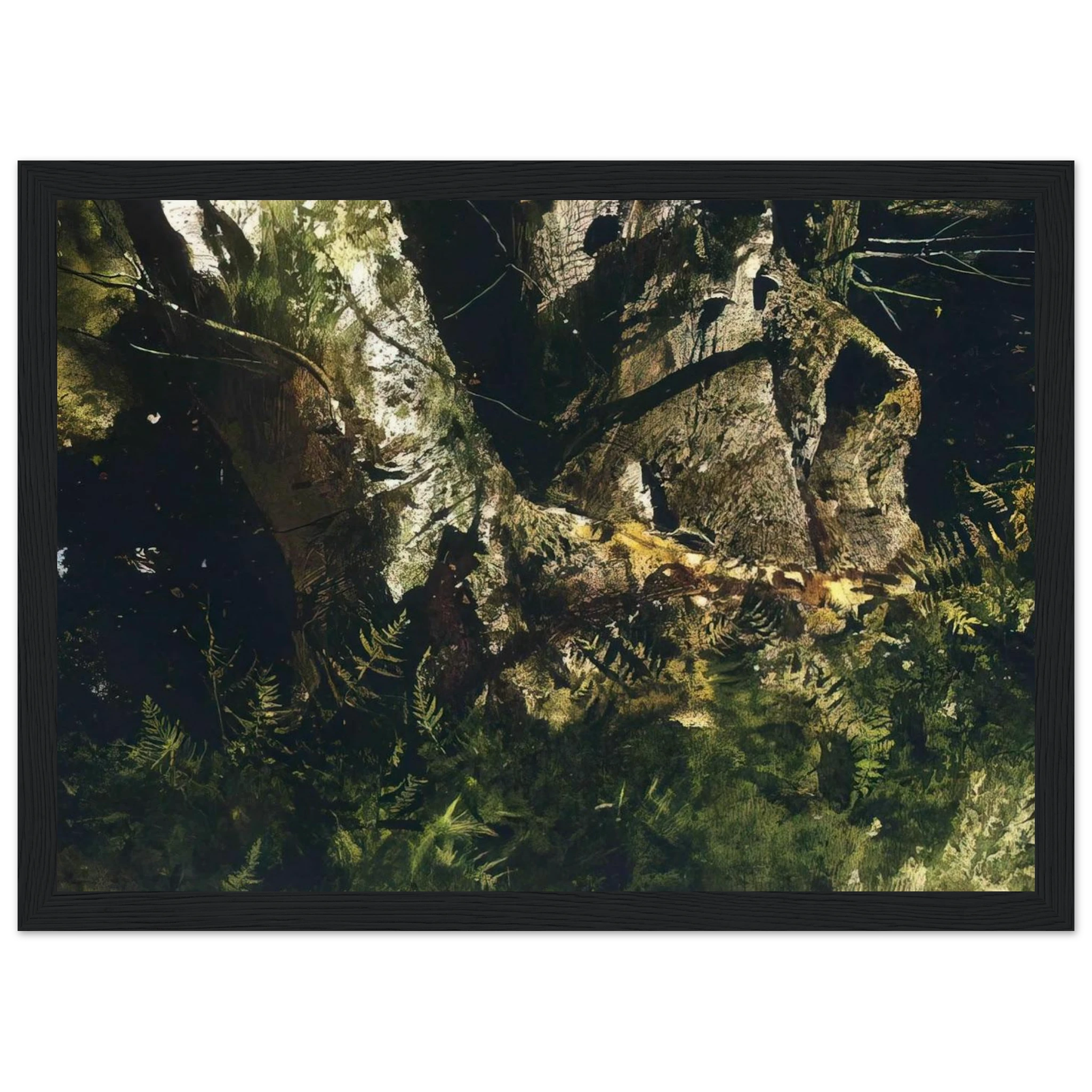 VIRGIN BIRCH 1982 Framed Poster | Andrew Wyeth Framed Prints Wall Art | Andrew Wyeth Prints