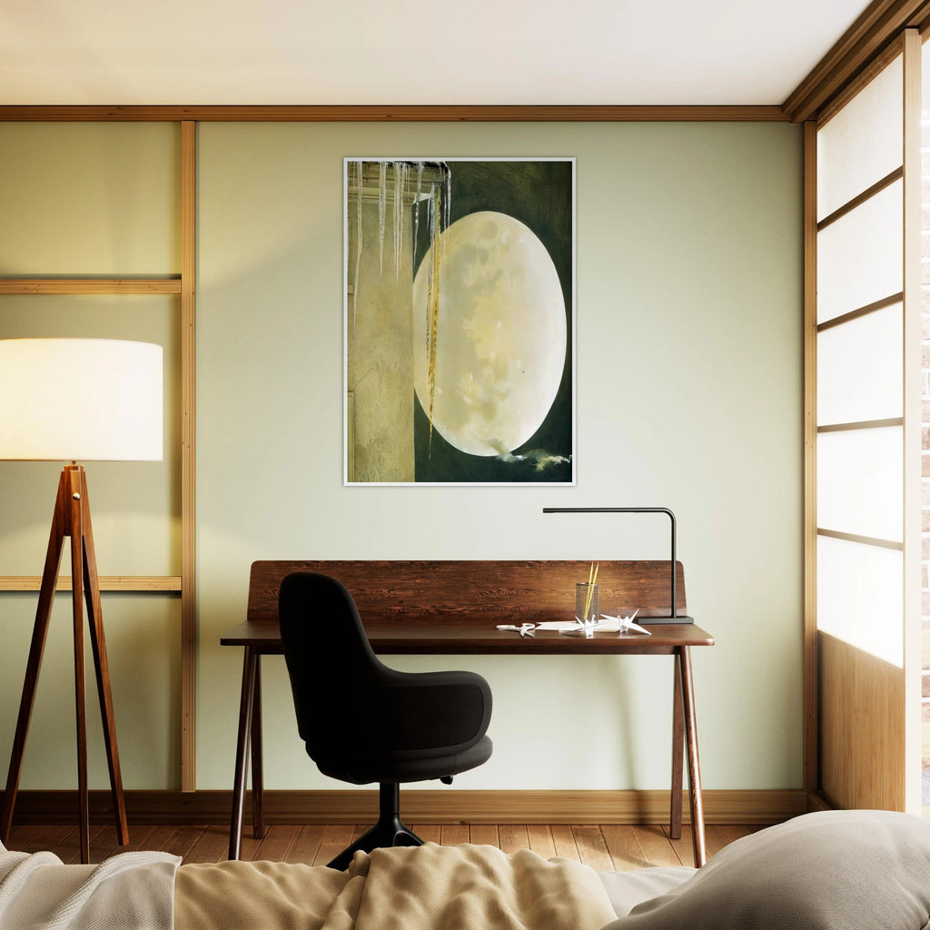 MOON MADNESS Framed Poster | Andrew Wyeth Framed Prints Wall Art | Andrew Wyeth Prints