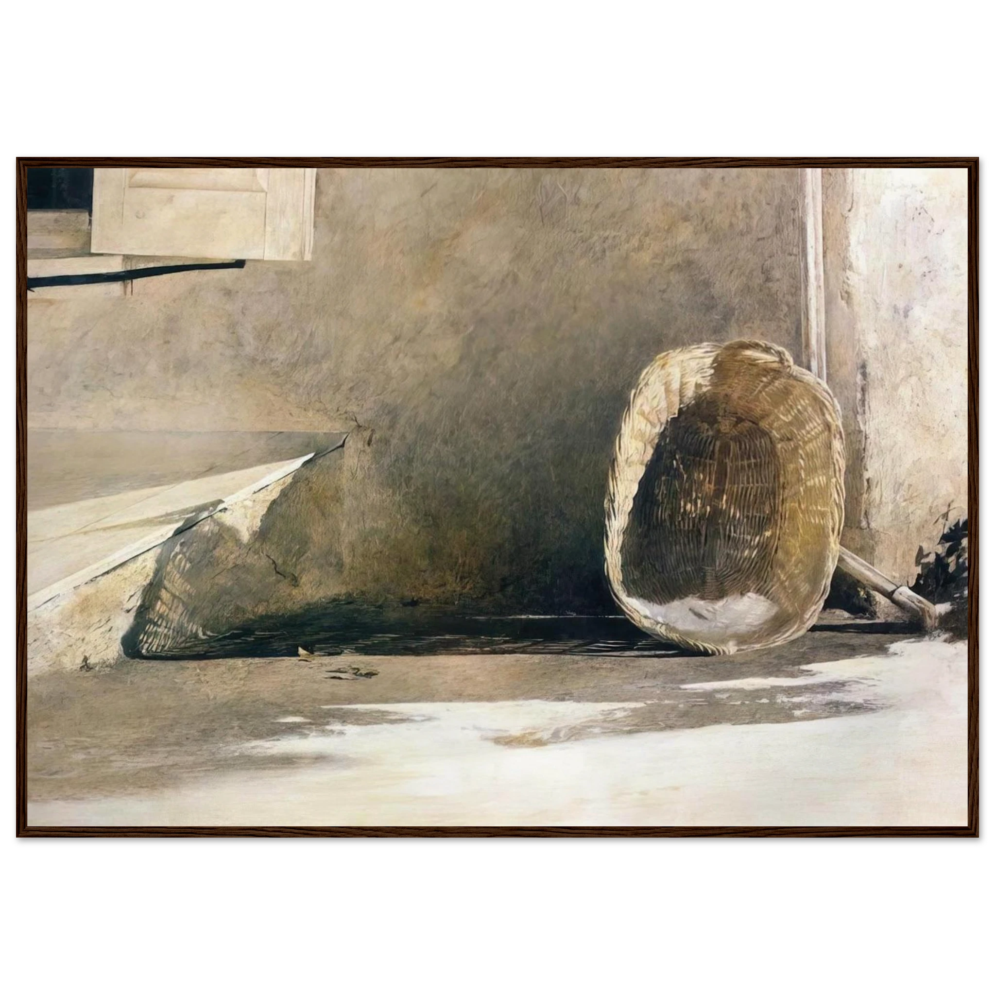 MONDAY MORNING Framed Poster | Andrew Wyeth Framed Prints Wall Art | Andrew Wyeth Prints