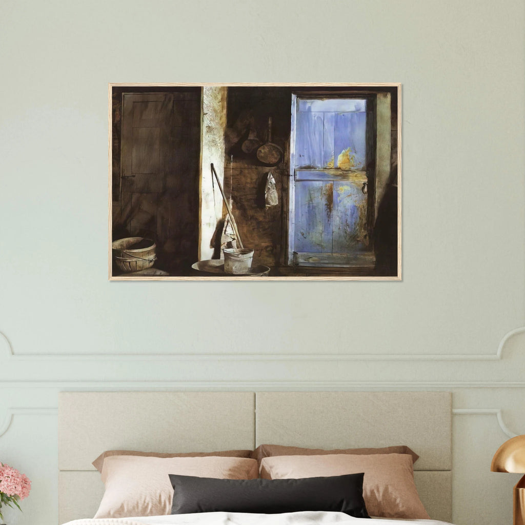 ALVARO CHRISTINA Framed Poster | Andrew Wyeth Framed Prints Wall Art | Andrew Wyeth Prints