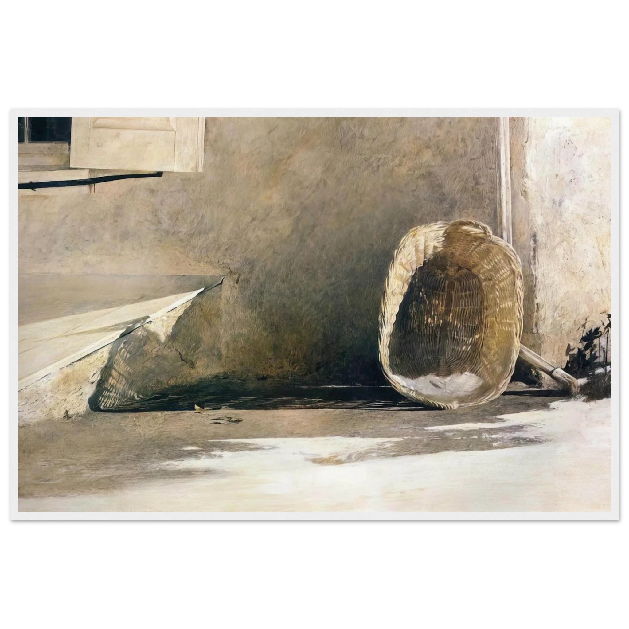 MONDAY MORNING Framed Poster | Andrew Wyeth Framed Prints Wall Art | Andrew Wyeth Prints