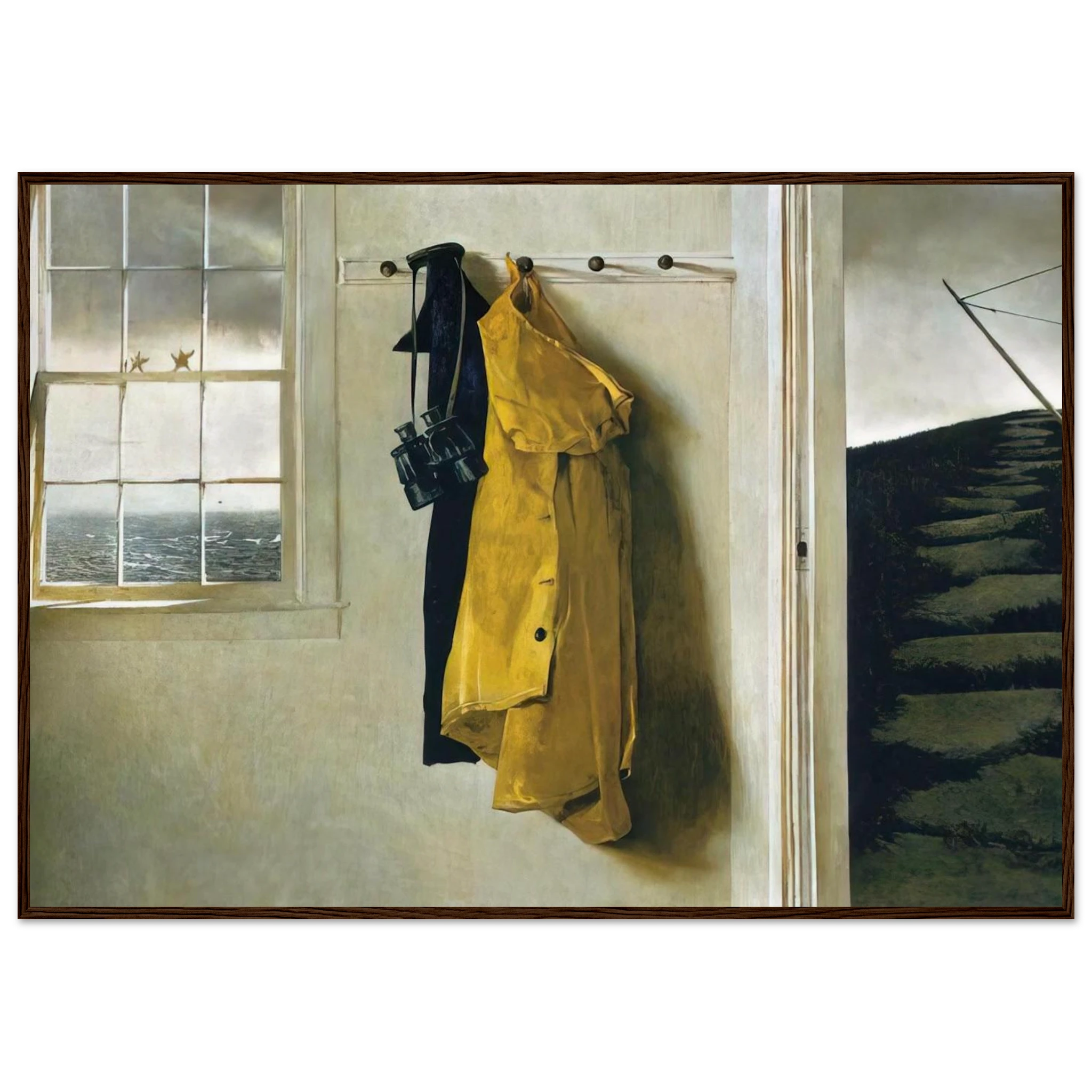 SQUALL Framed Poster | Andrew Wyeth Framed Prints Wall Art | Andrew Wyeth Prints