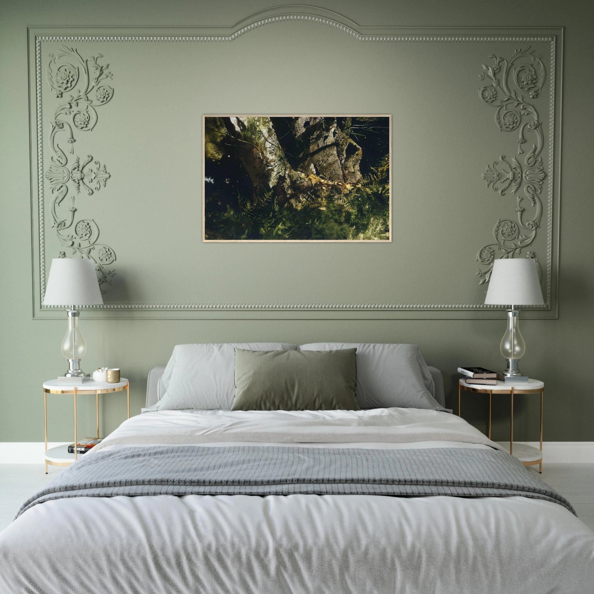 VIRGIN BIRCH 1982 Framed Poster | Andrew Wyeth Framed Prints Wall Art | Andrew Wyeth Prints
