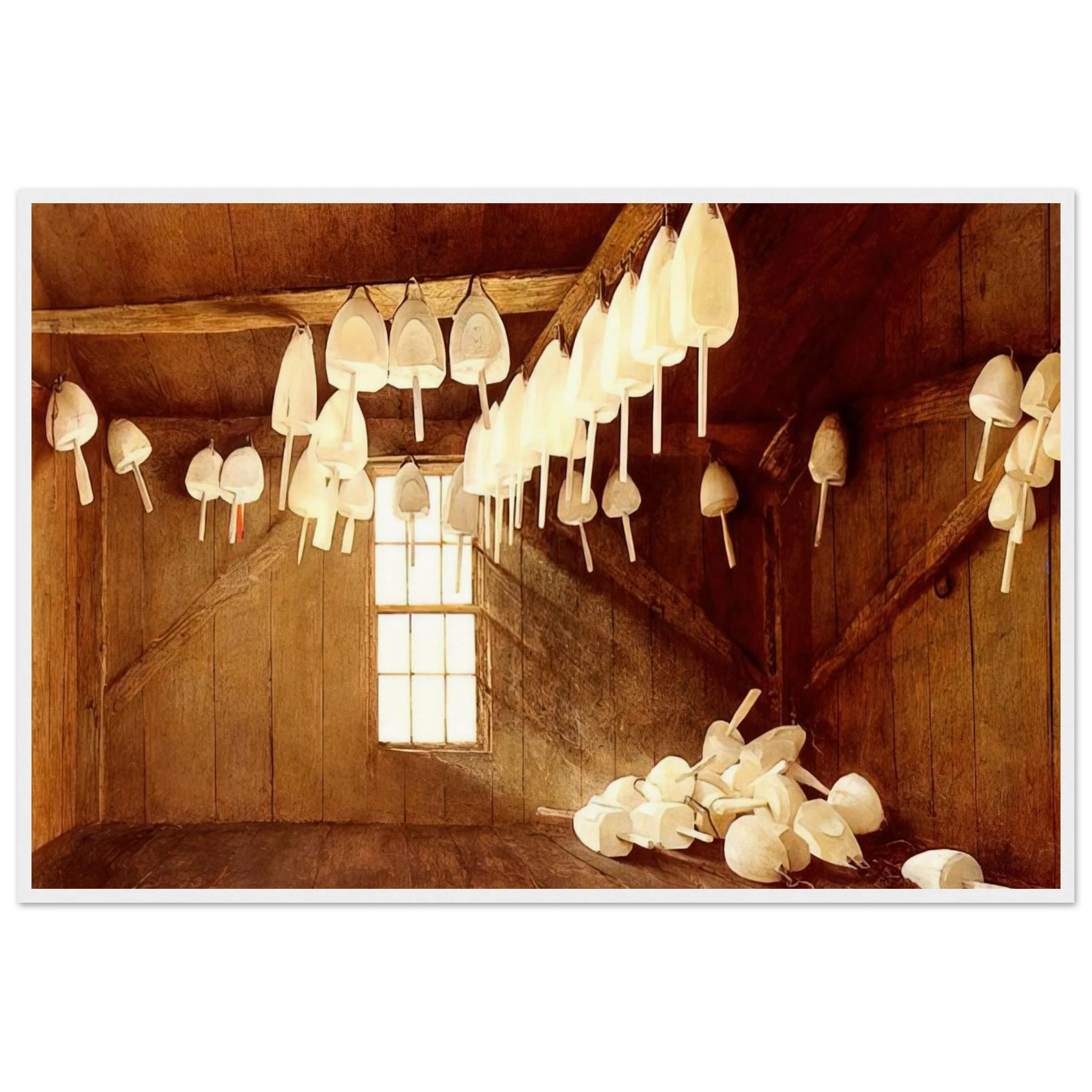 TOMORROW THE OUTER SHOALS Framed Poster | Andrew Wyeth Framed Prints Wall Art | Andrew Wyeth Prints