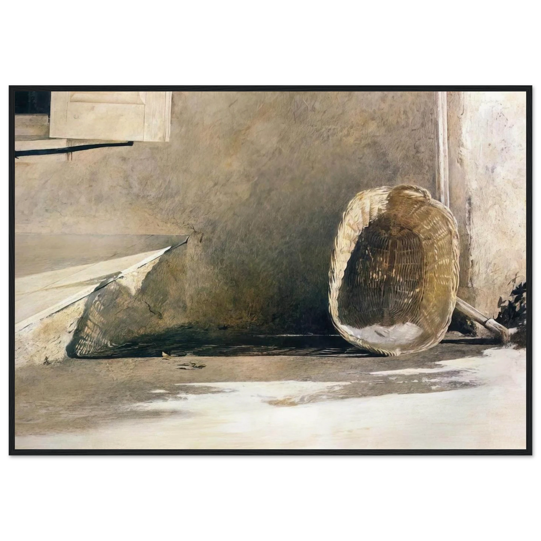 MONDAY MORNING Framed Poster | Andrew Wyeth Framed Prints Wall Art | Andrew Wyeth Prints