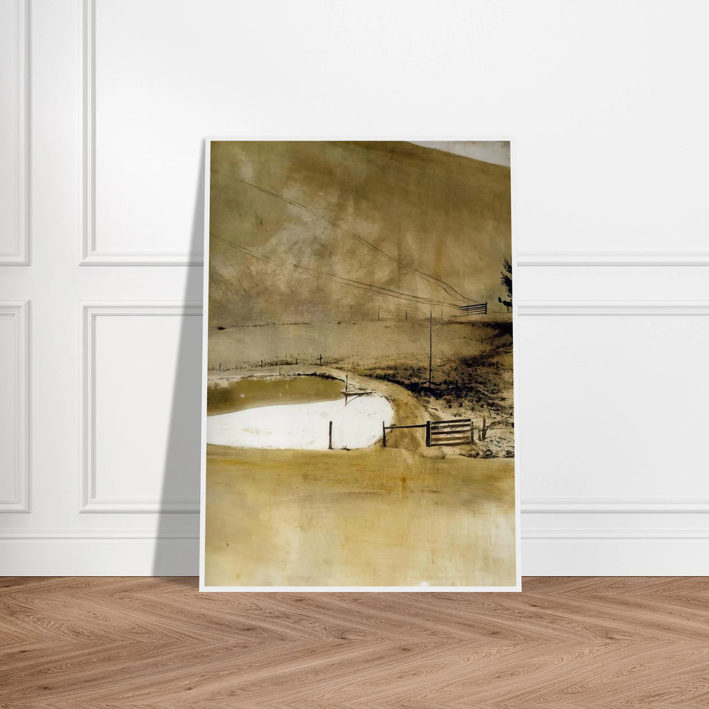 NOT DETECTED 34 Framed Poster | Andrew Wyeth Framed Prints Wall Art | Andrew Wyeth Prints