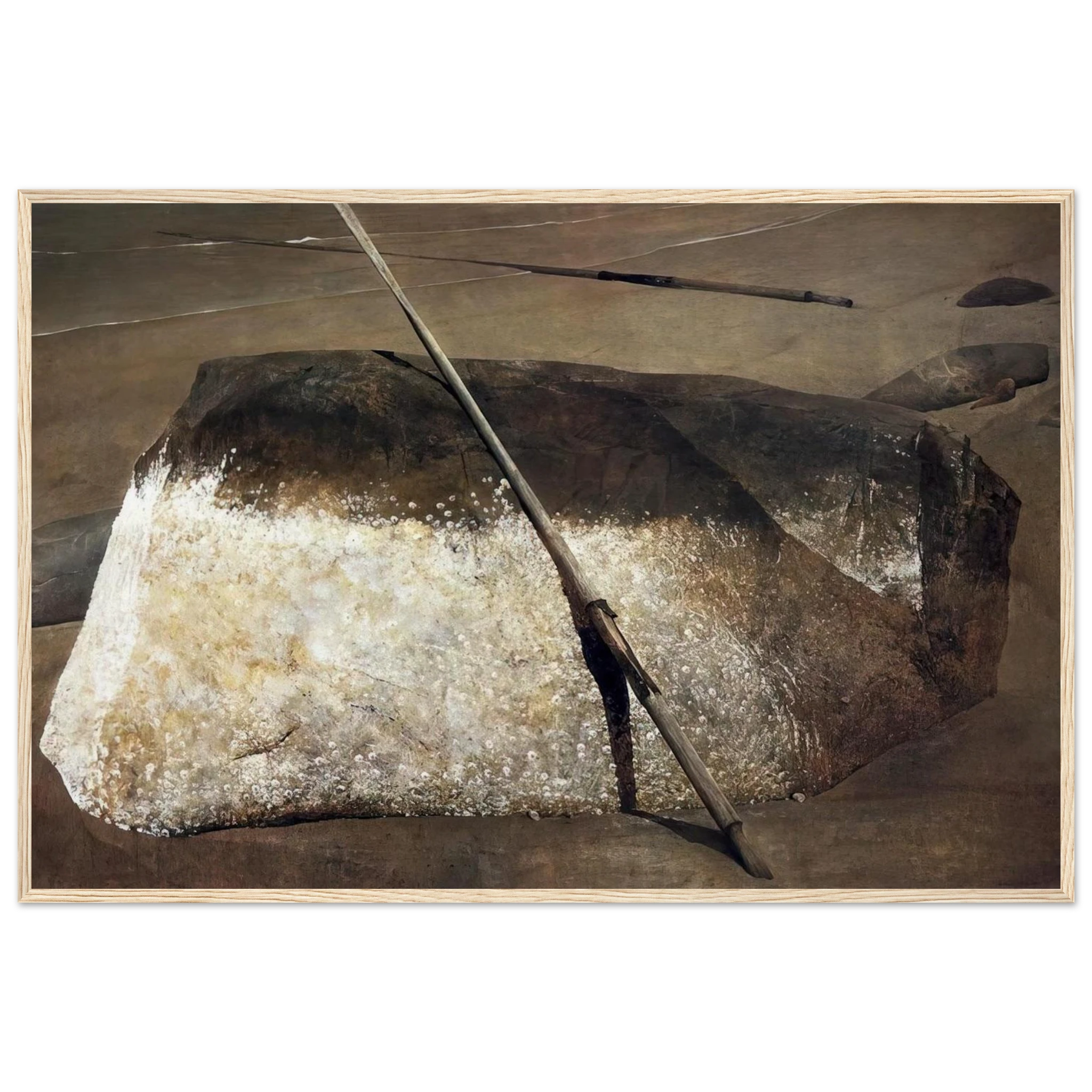 NOT DETECTED 38 Framed Poster | Andrew Wyeth Framed Prints Wall Art | Andrew Wyeth Prints