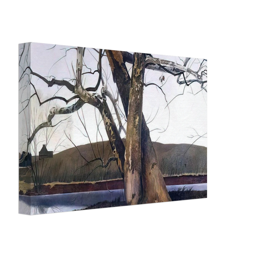 DIL HUEY FARM Canvas | Andrew Wyeth Canvas | Andrew Wyeth Prints