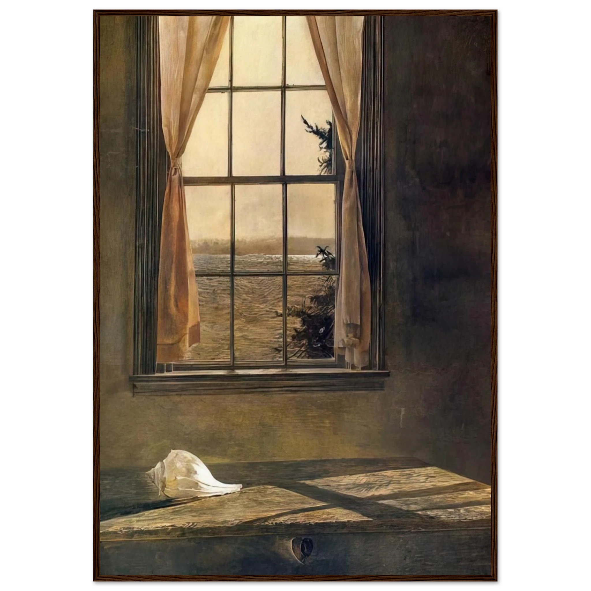 HER ROOM Framed Poster | Andrew Wyeth Framed Prints Wall Art | Andrew Wyeth Prints