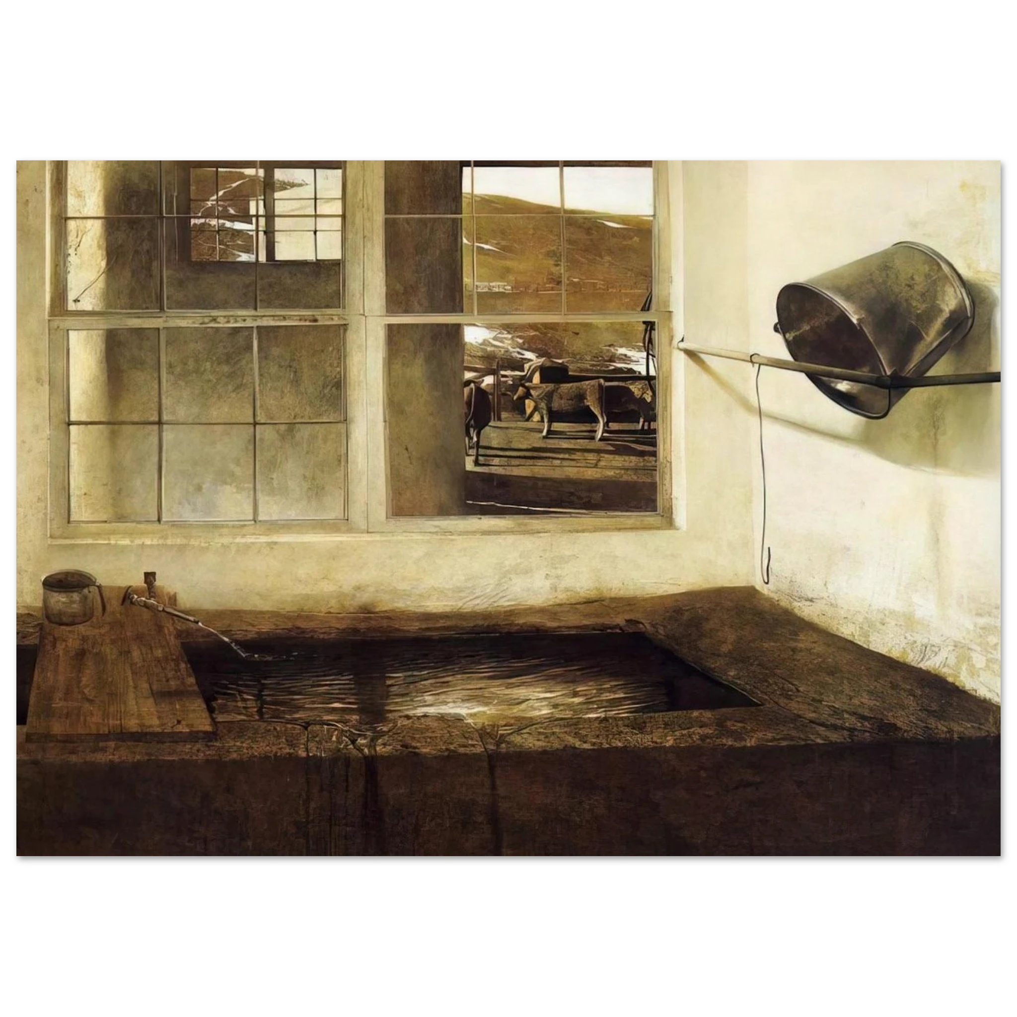 SPRING FED Poster | Andrew Wyeth Poster | Andrew Wyeth Prints