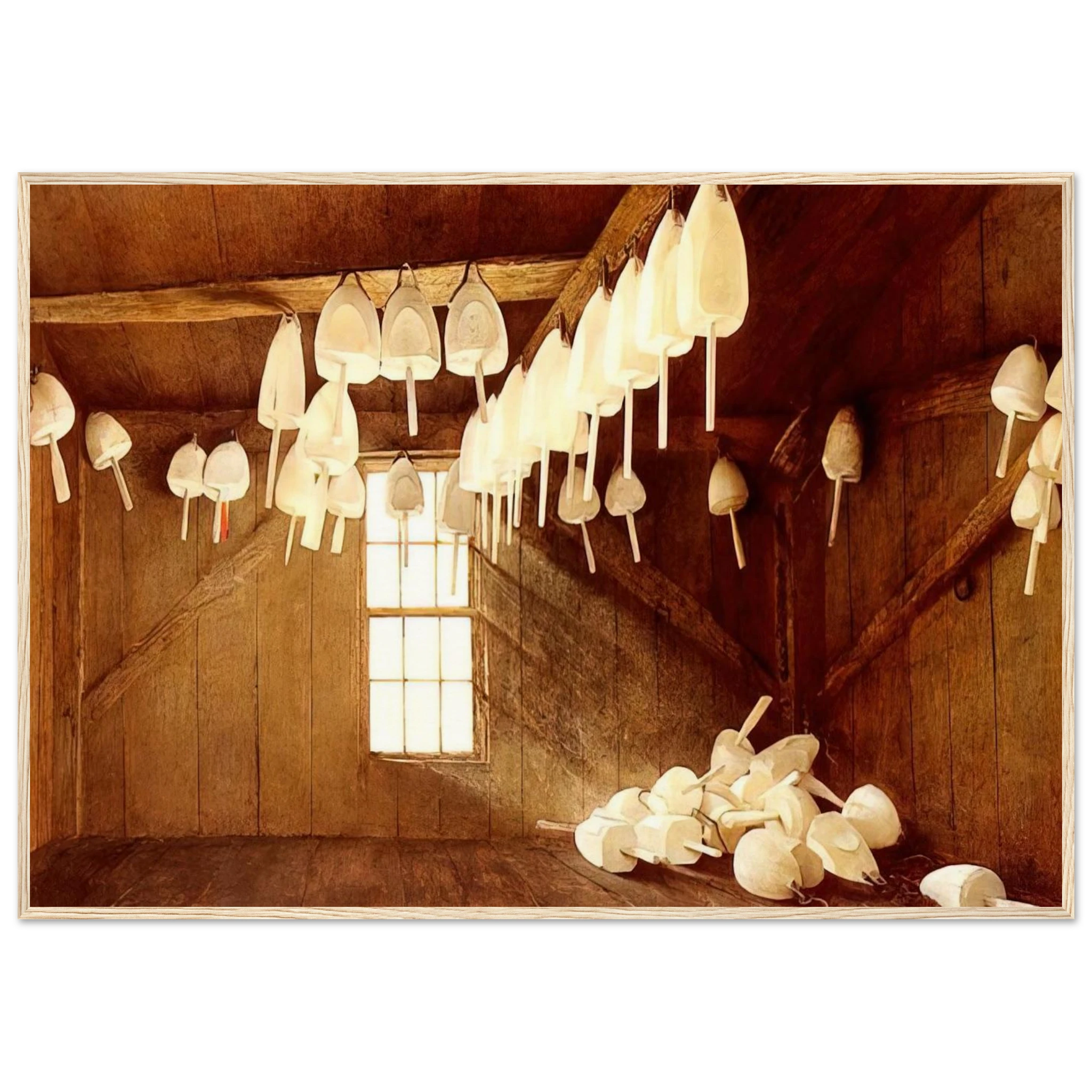 TOMORROW THE OUTER SHOALS Framed Poster | Andrew Wyeth Framed Prints Wall Art | Andrew Wyeth Prints
