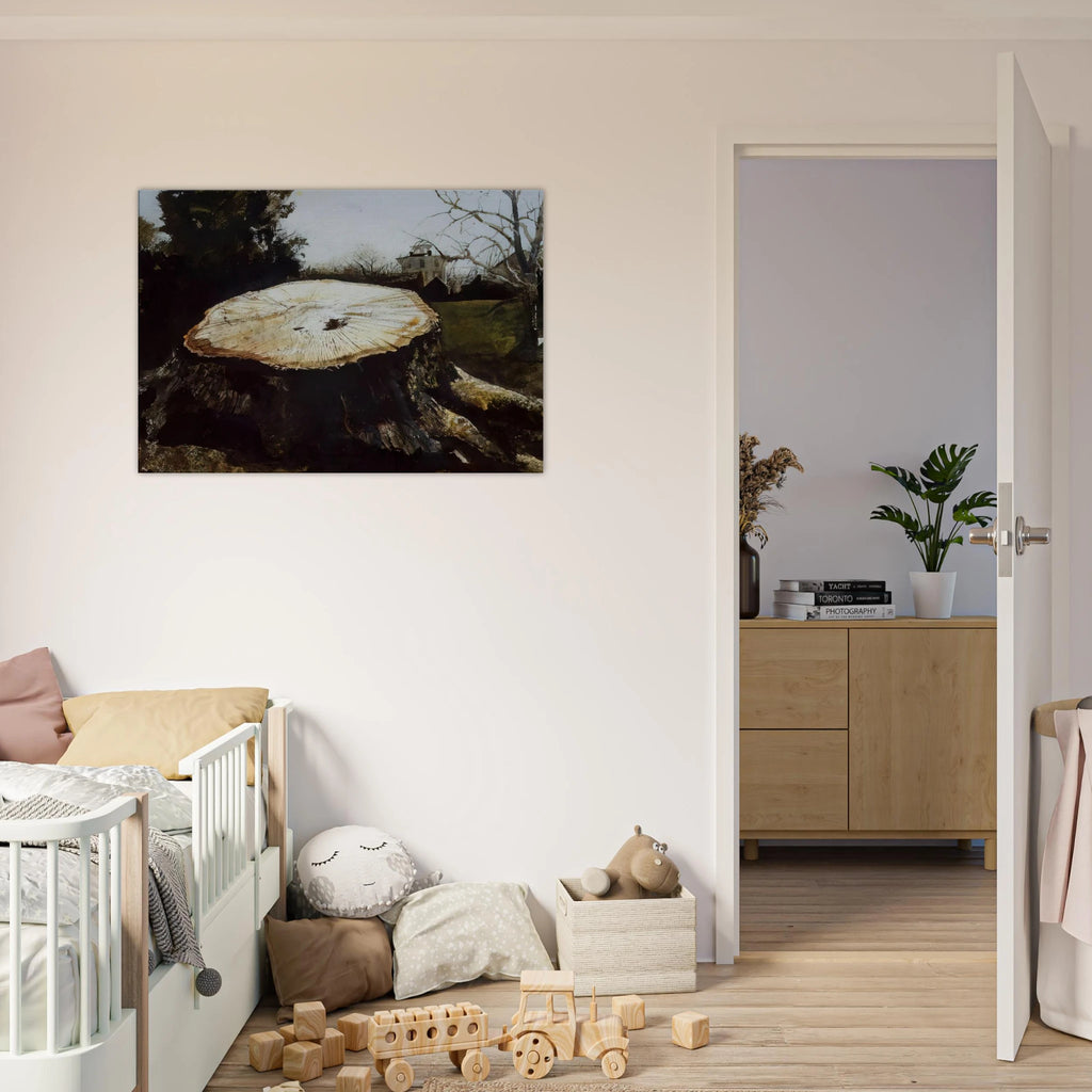 THE BIG OAK Canvas | Andrew Wyeth Canvas | Andrew Wyeth Prints