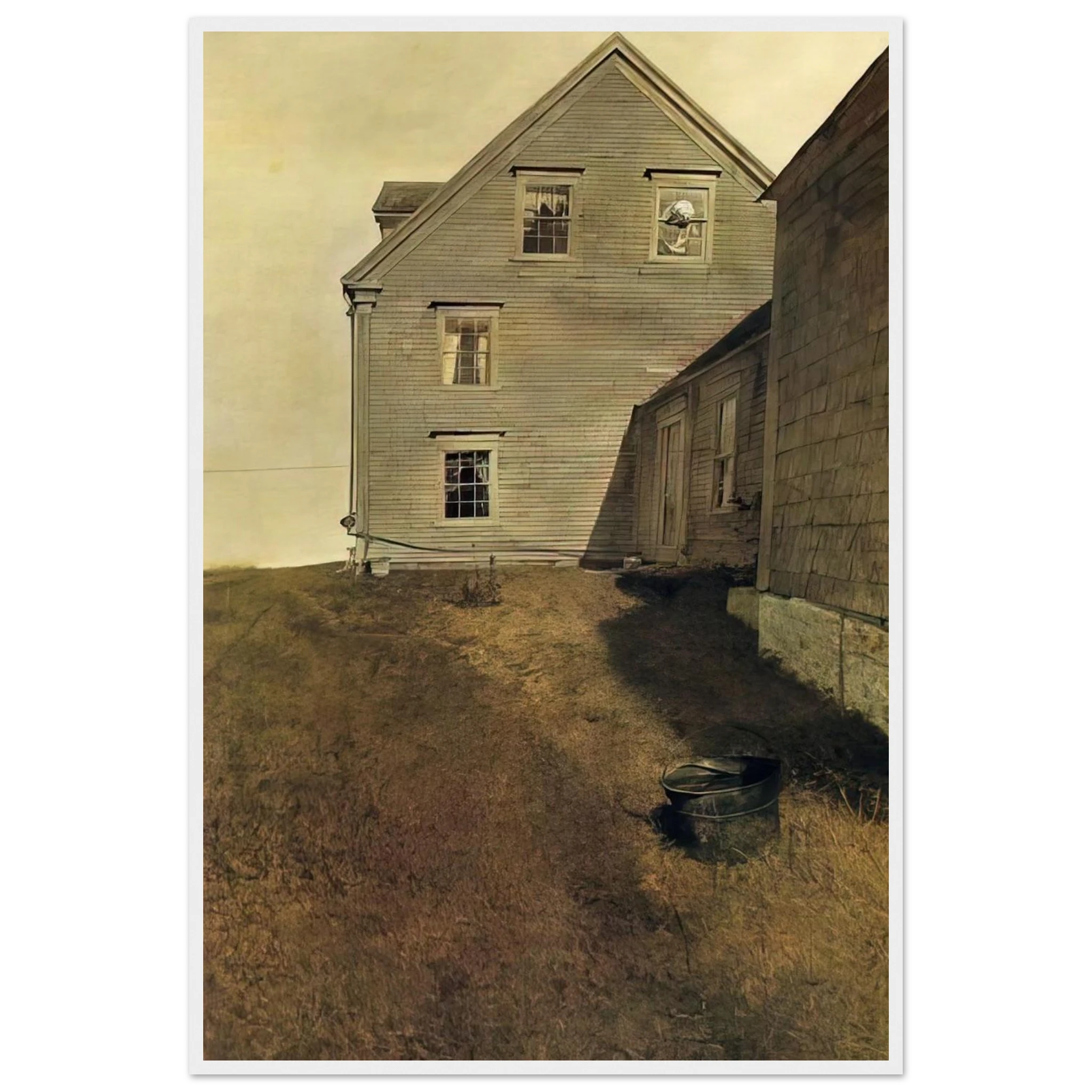 WEATHERSIDE Framed Poster | Andrew Wyeth Framed Prints Wall Art | Andrew Wyeth Prints