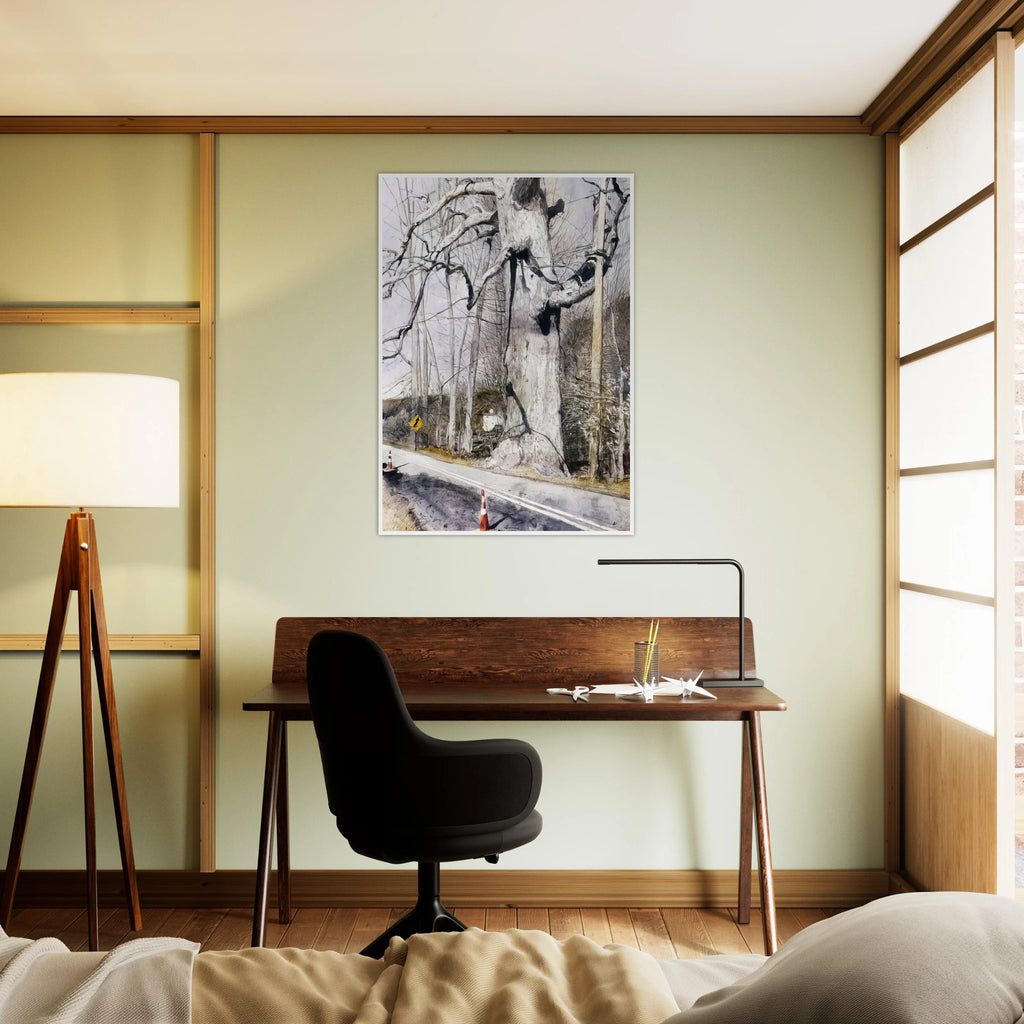 WALKING STICK Framed Poster | Andrew Wyeth Framed Prints Wall Art | Andrew Wyeth Prints