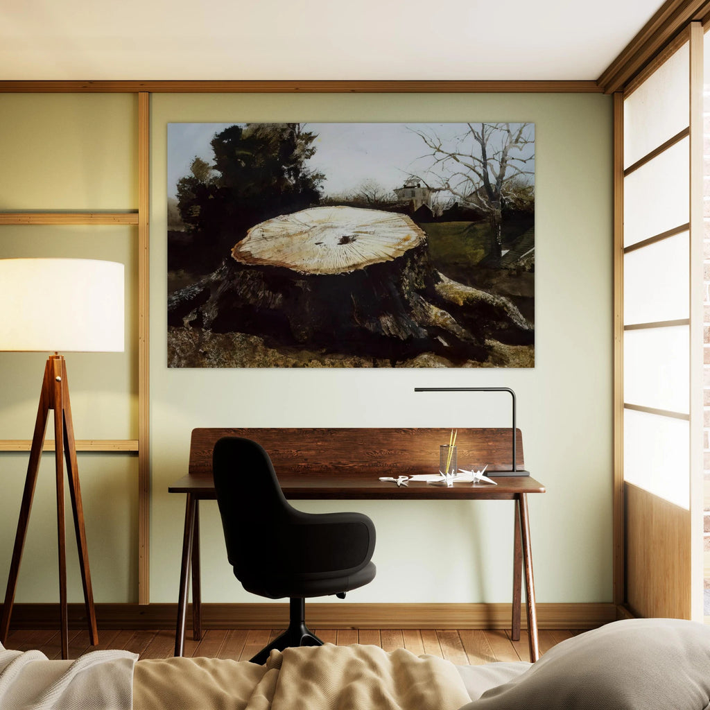 THE BIG OAK Poster | Andrew Wyeth Poster | Andrew Wyeth Prints