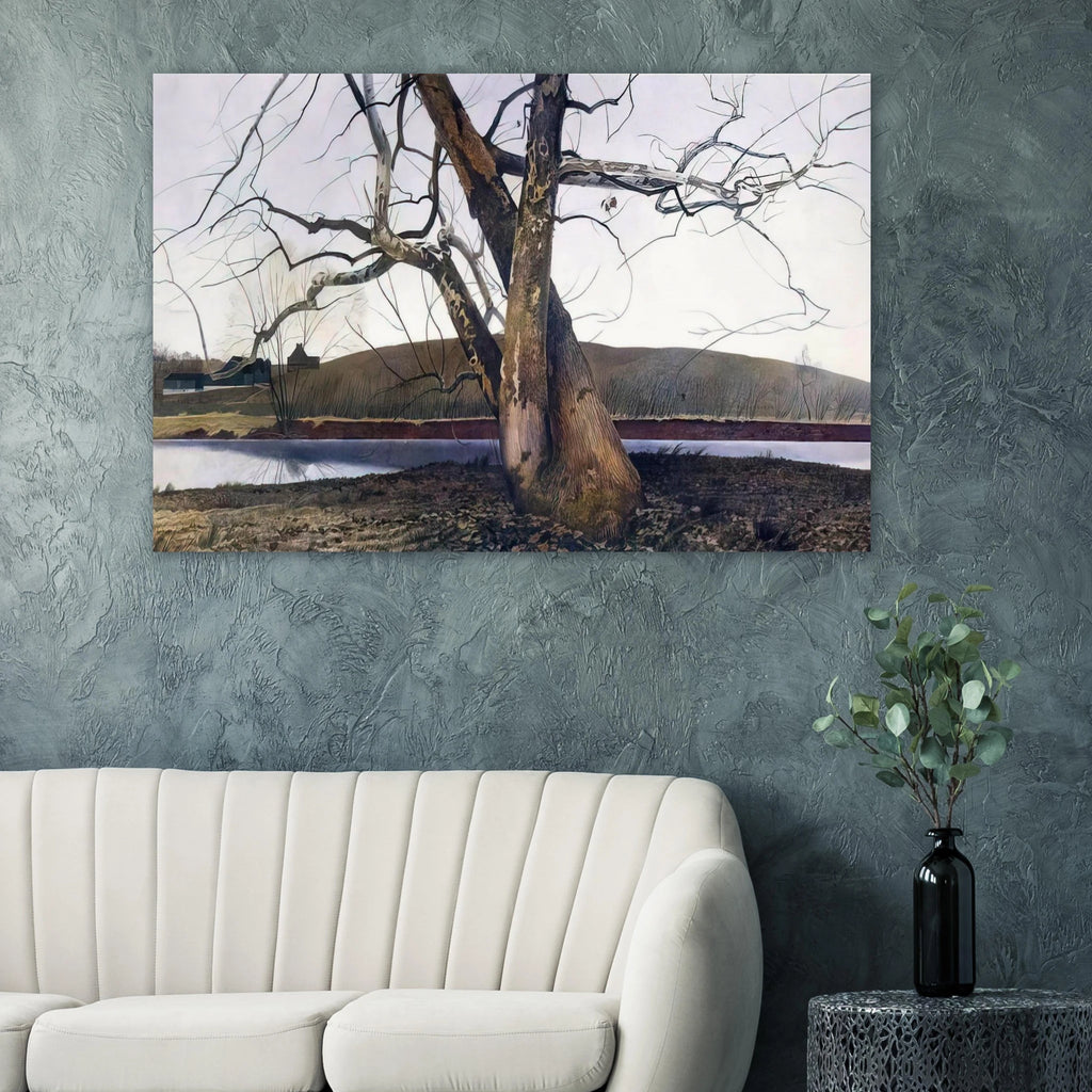 DIL HUEY FARM Poster | Andrew Wyeth Poster | Andrew Wyeth Prints