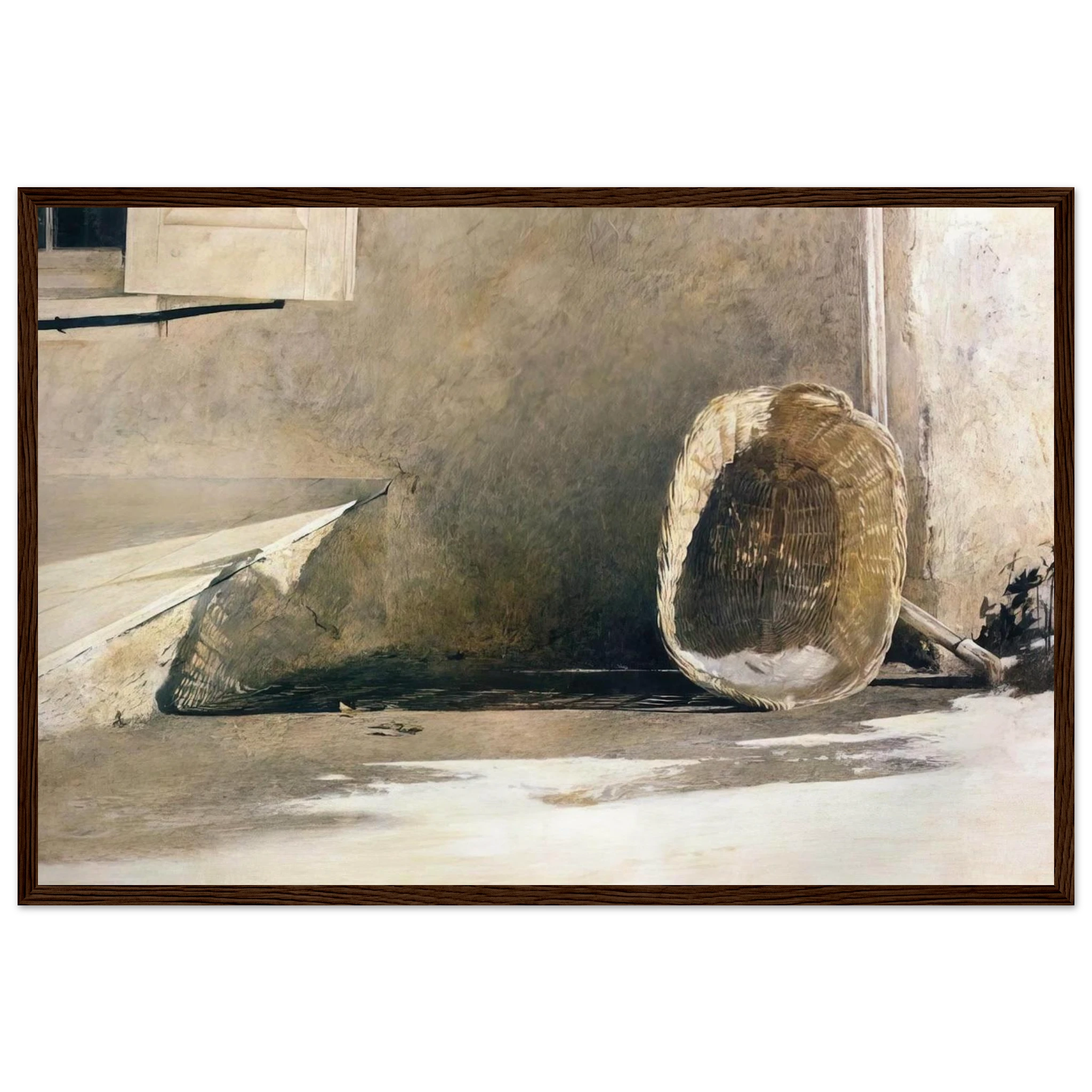 MONDAY MORNING Framed Poster | Andrew Wyeth Framed Prints Wall Art | Andrew Wyeth Prints