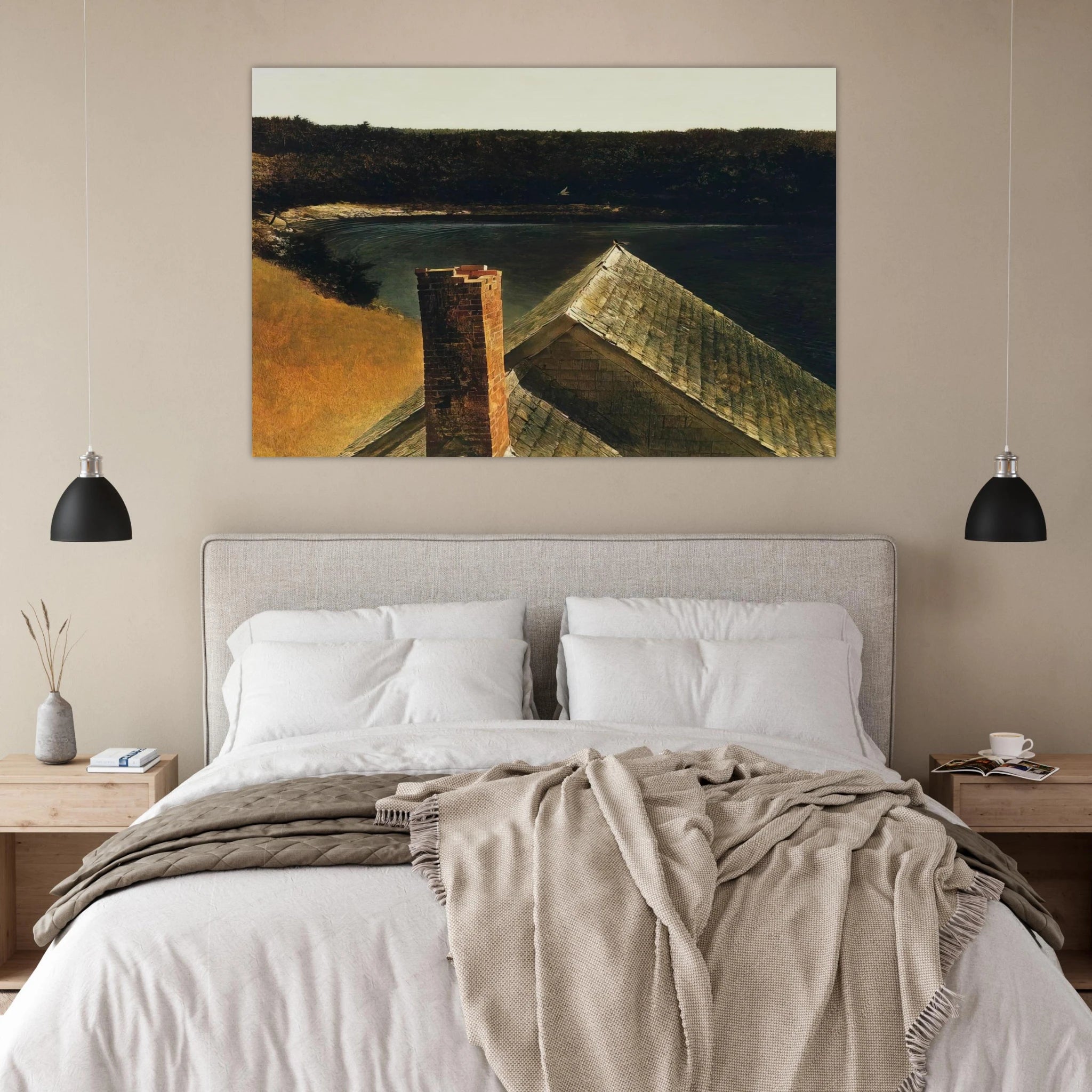 END OF OLSONS Poster | Andrew Wyeth Poster | Andrew Wyeth Prints