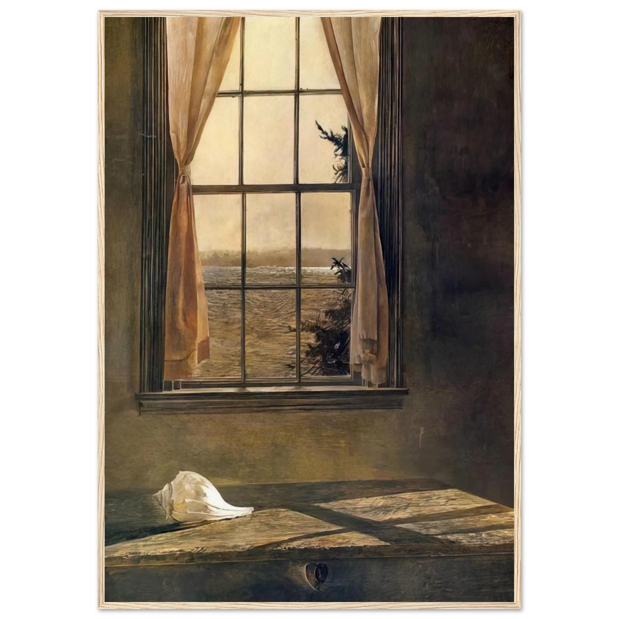 HER ROOM Framed Poster | Andrew Wyeth Framed Prints Wall Art | Andrew Wyeth Prints