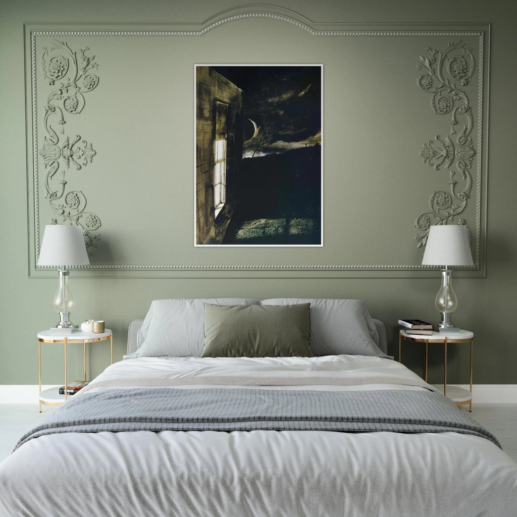 CRESCENT MOON Framed Poster | Andrew Wyeth Framed Prints Wall Art | Andrew Wyeth Prints