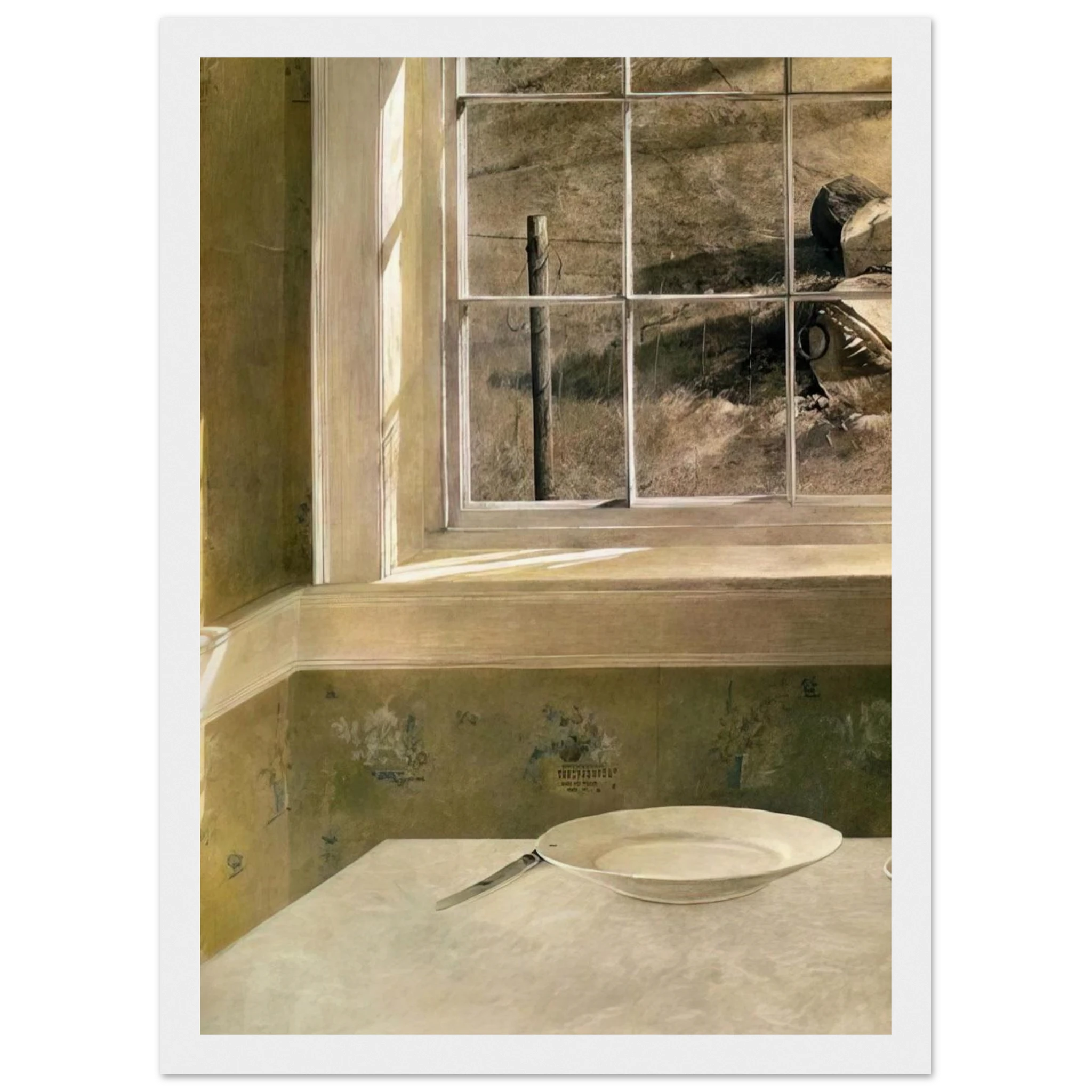 GROUNDHOG DAY Framed Poster | Andrew Wyeth Framed Prints Wall Art | Andrew Wyeth Prints